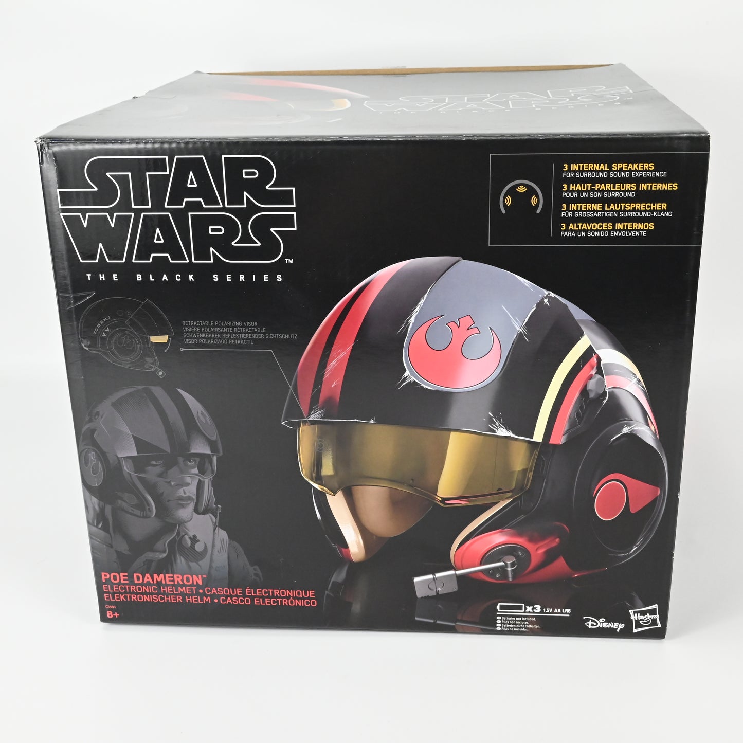 Star Wars The Black Series Poe Dameron Helm