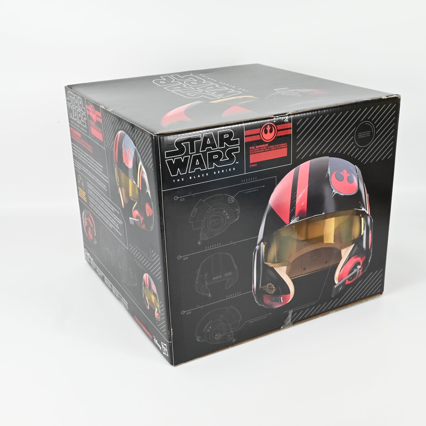 Star Wars The Black Series Poe Dameron Helm