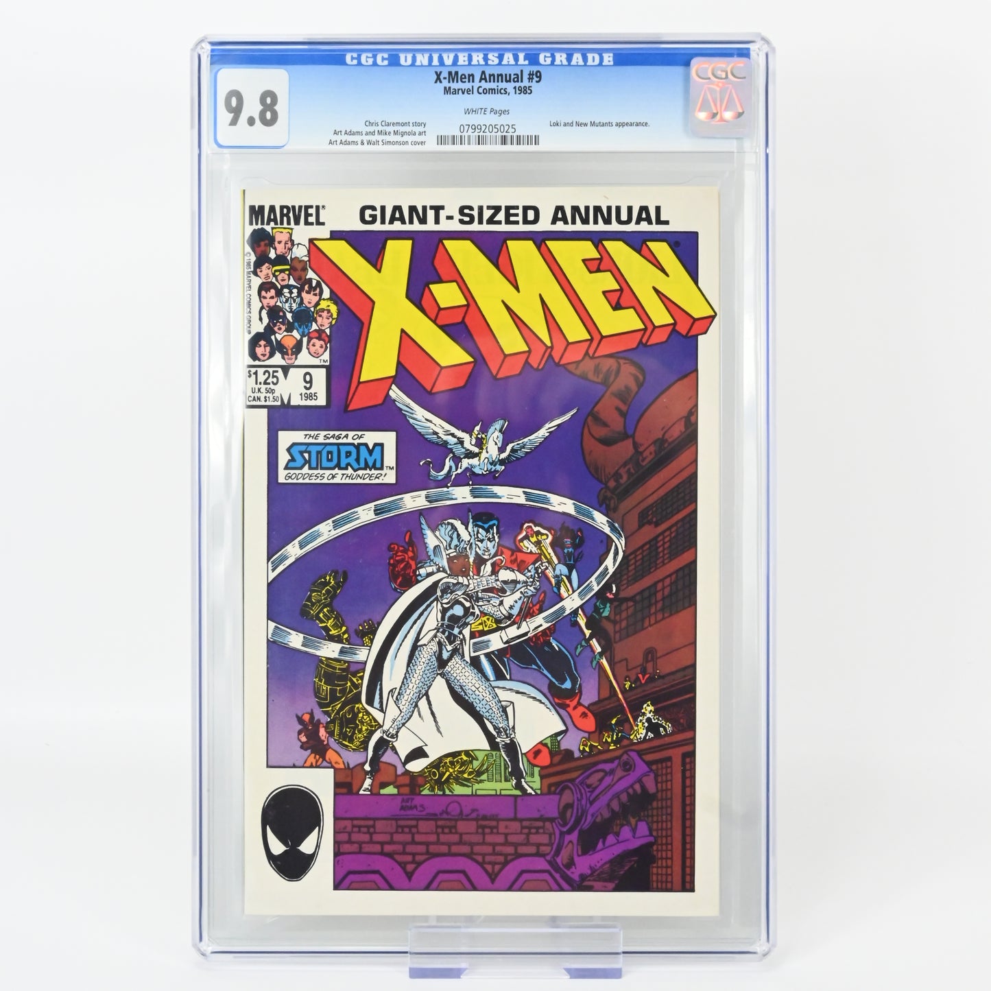 X-Men Annual #9 - Marvel Comics 1985 9.8 CGC-Note