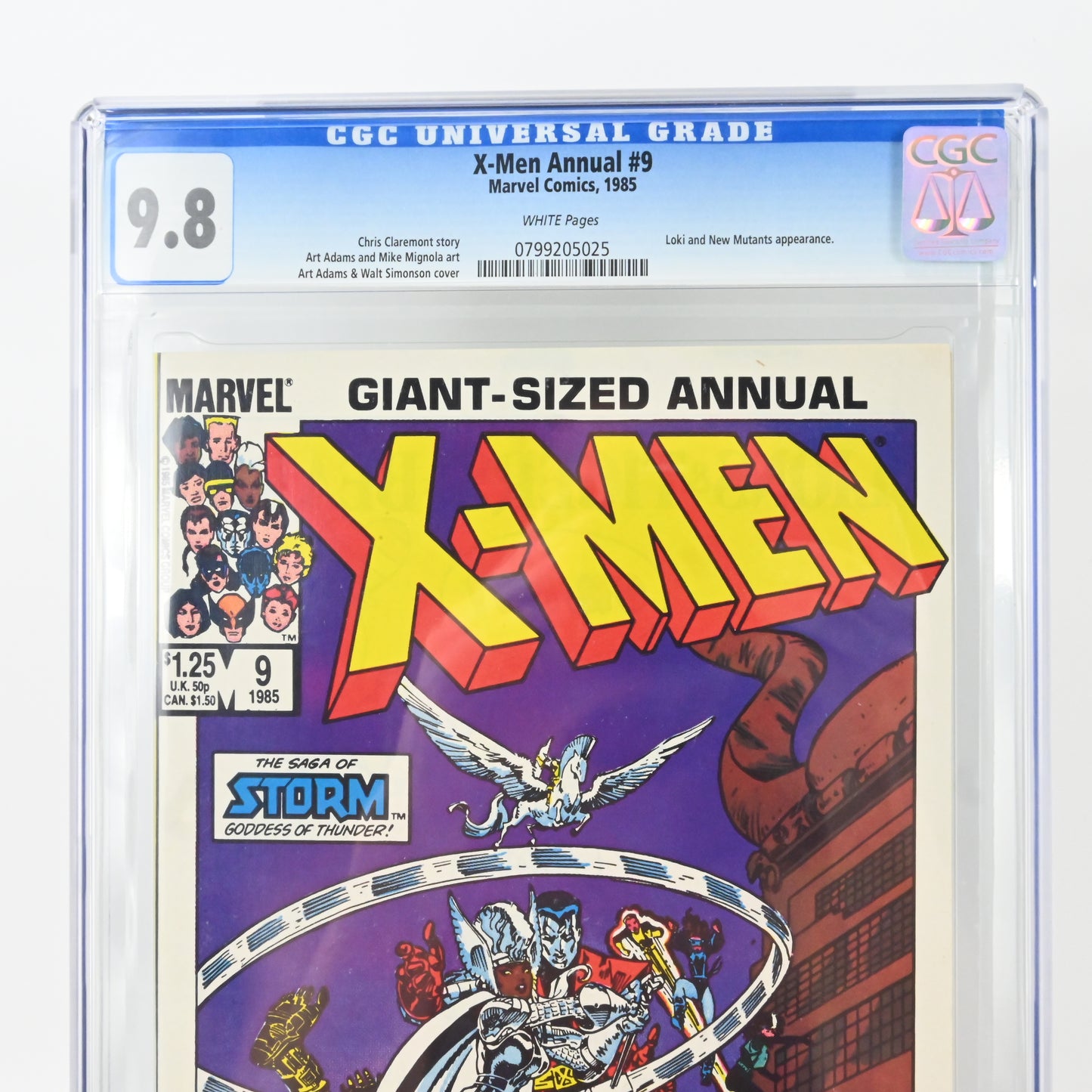 X-Men Annual #9 - Marvel Comics 1985 9.8 CGC-Note
