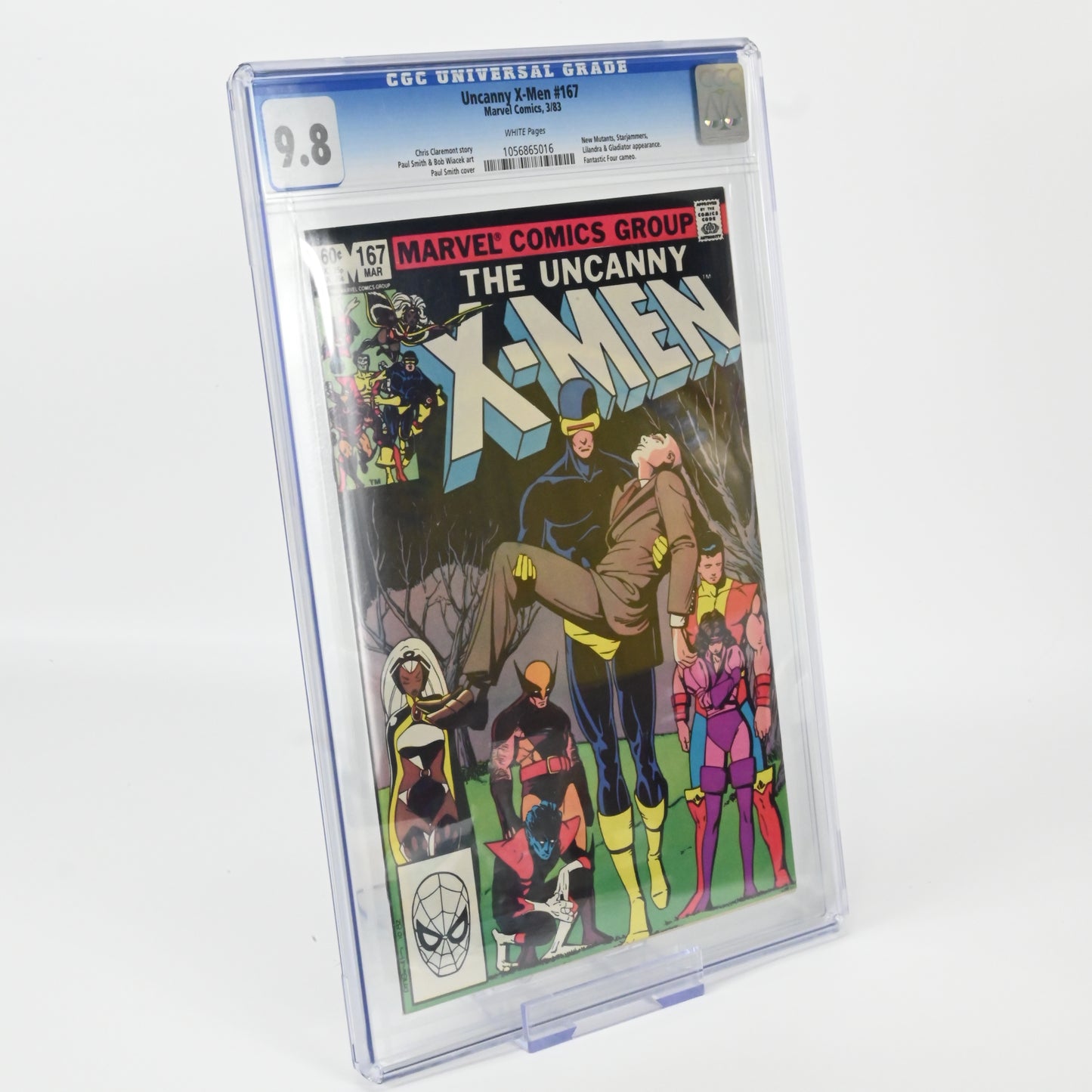 Uncanny X-Men #167 -Marvel Comics 3/83 CGC 9.8 Grade