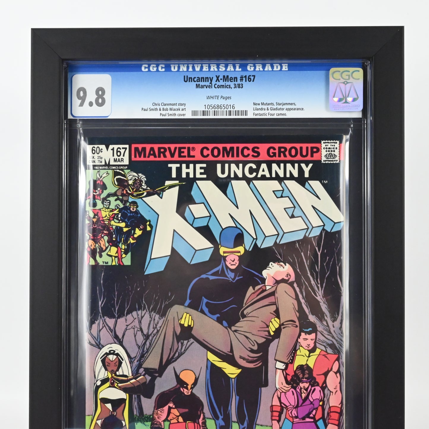 CGC Graded Comics Black Painted Frame & Black Mount *Comic not Included*
