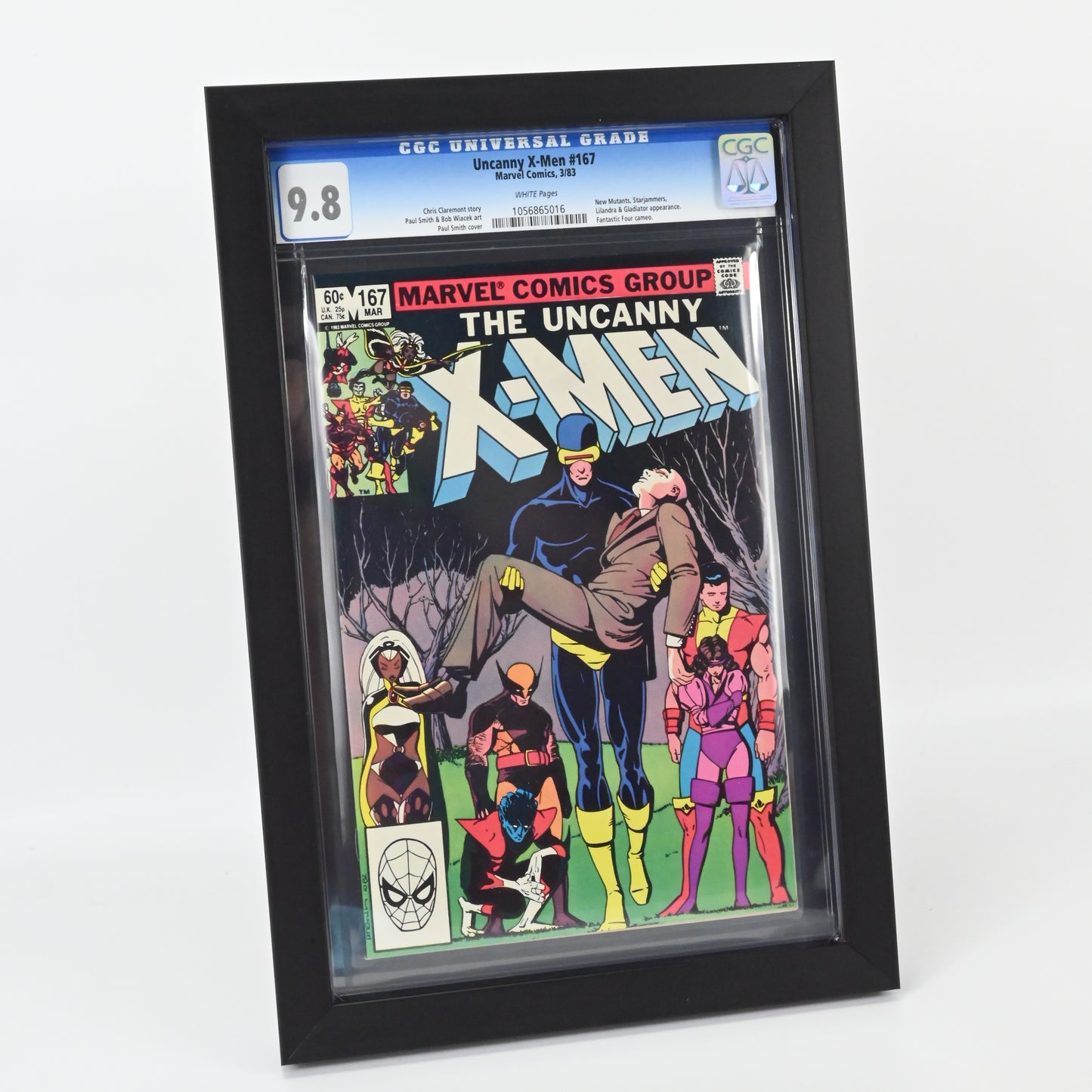 CGC Graded Comics Black Painted Frame & Black Mount *Comic not Included*