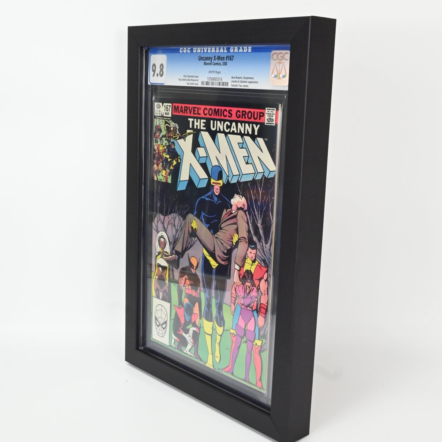 CGC Graded Comics Black Painted Frame & Black Mount *Comic not Included*