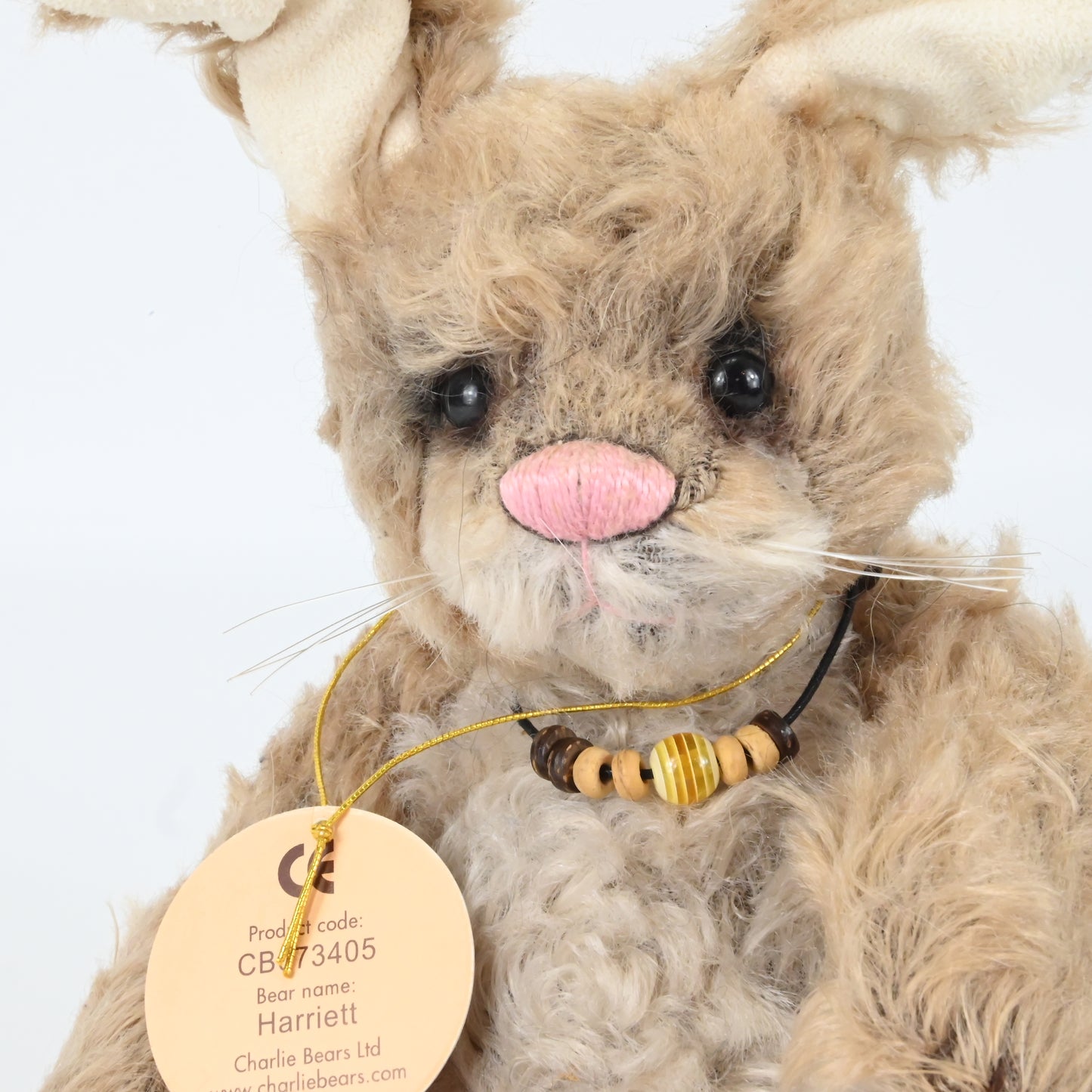 Charlie Bears Harriett Rabbit - Cb073405 with Swing Tag