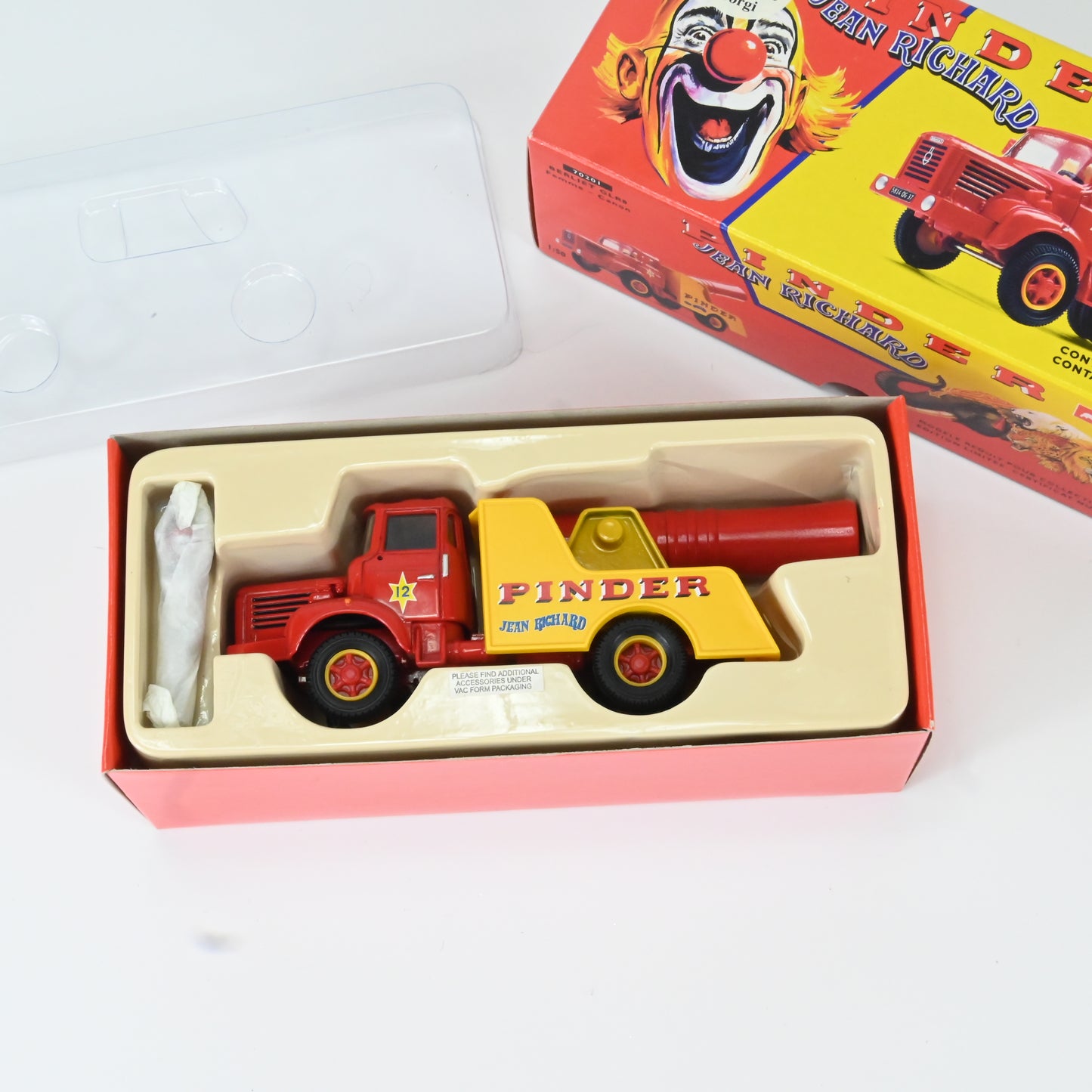 Corgi 70201 Berliet Glr8 Femme Canon - Pinder Circus