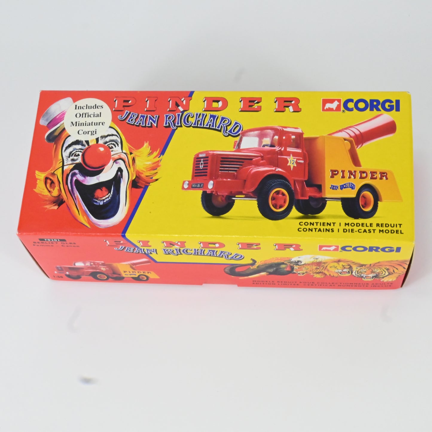 Corgi 70201 Berliet Glr8 Femme Canon - Pinder Circus
