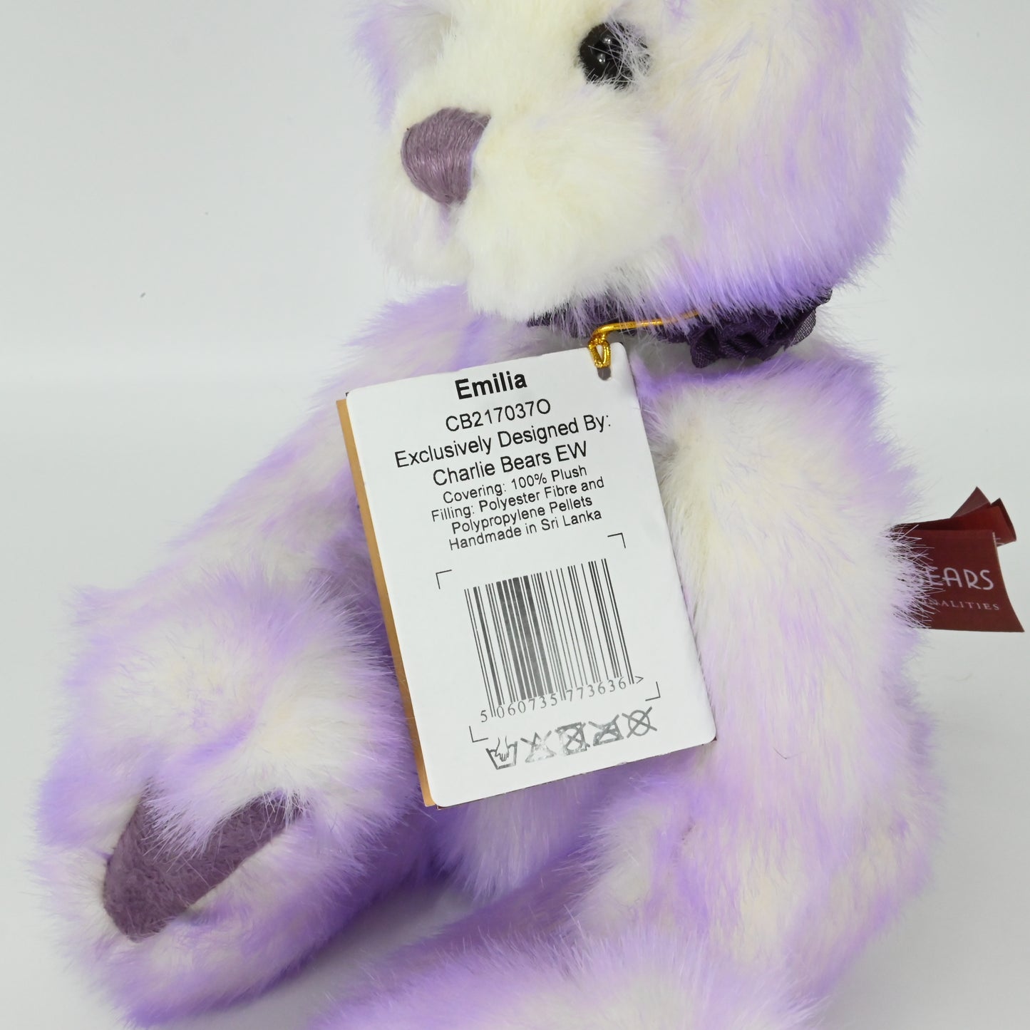 Charlie Bears Emilia - CB2170370 with Swing Tag