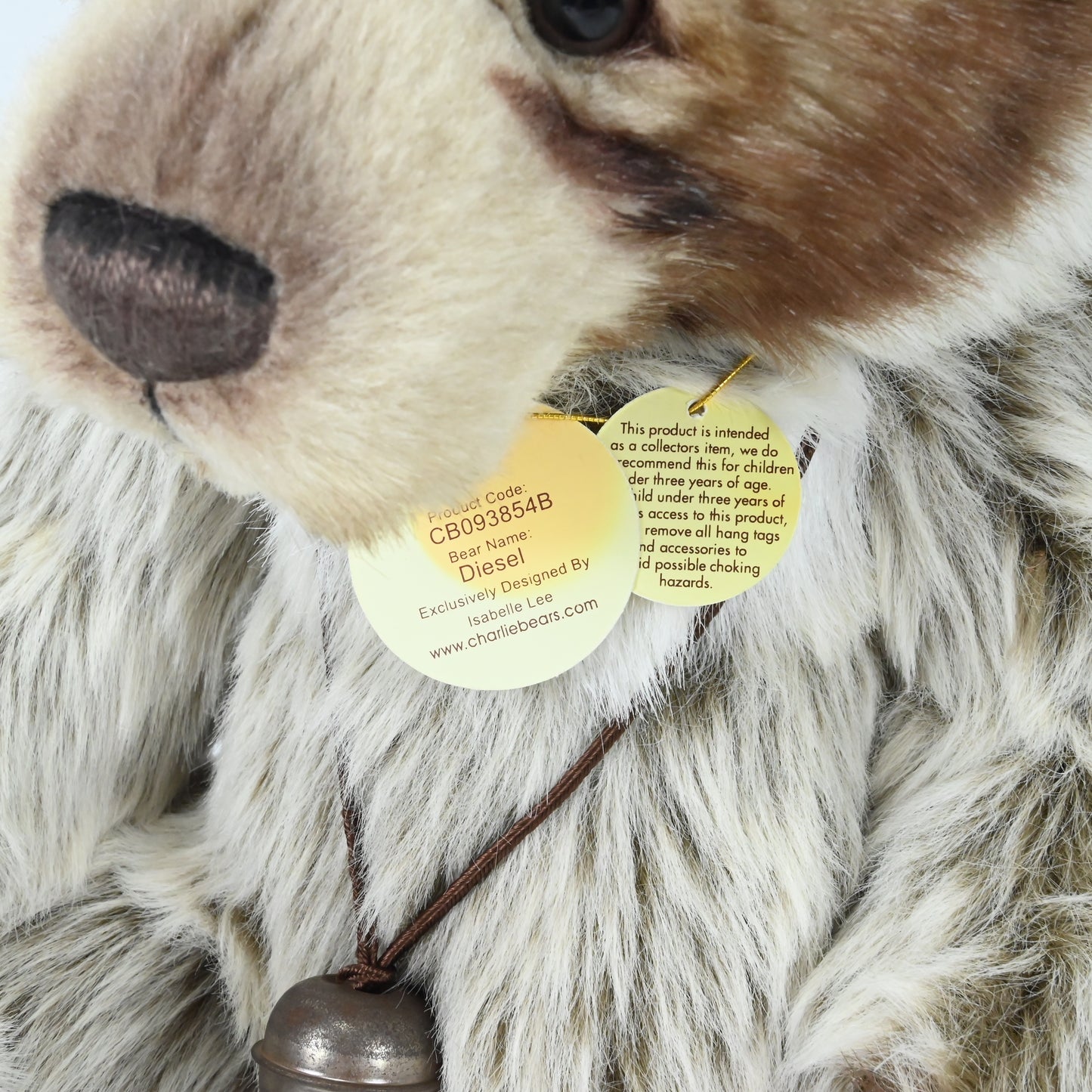 Charlie Bears Original Diesel 2009 Bear - CB093854B RETIRED