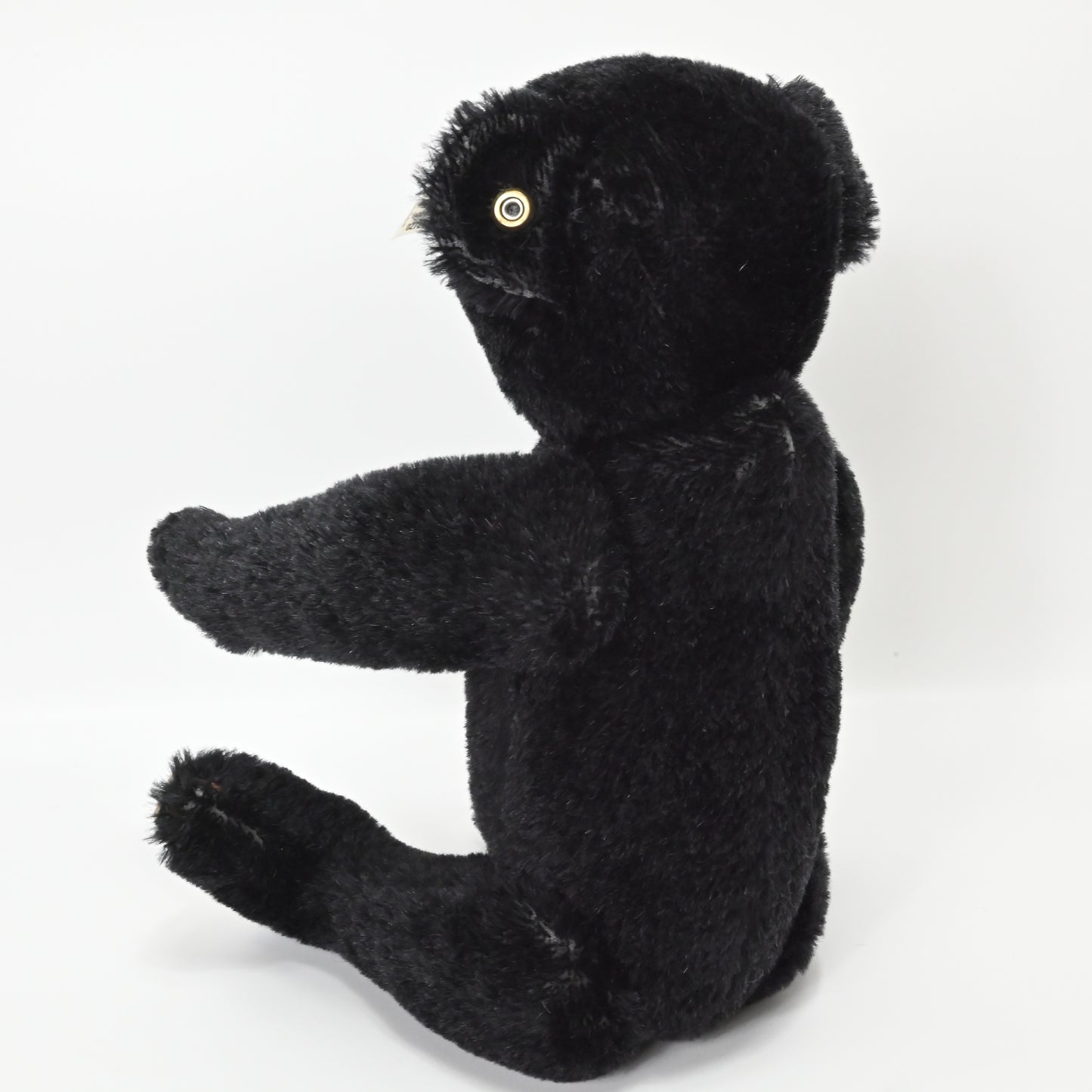 Steiff Teddy Bear Limited Edition Black 1908 Replica - 408564