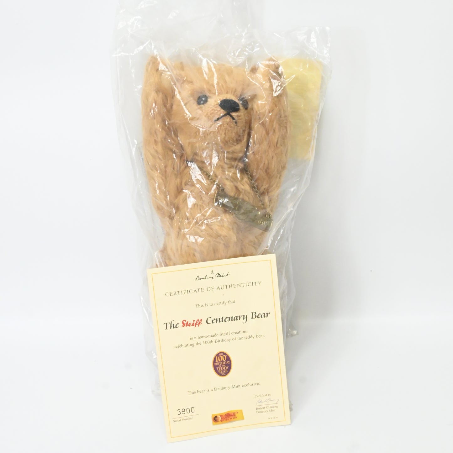 Steiff Centenary Bear - 660337 New in Sealed Bag