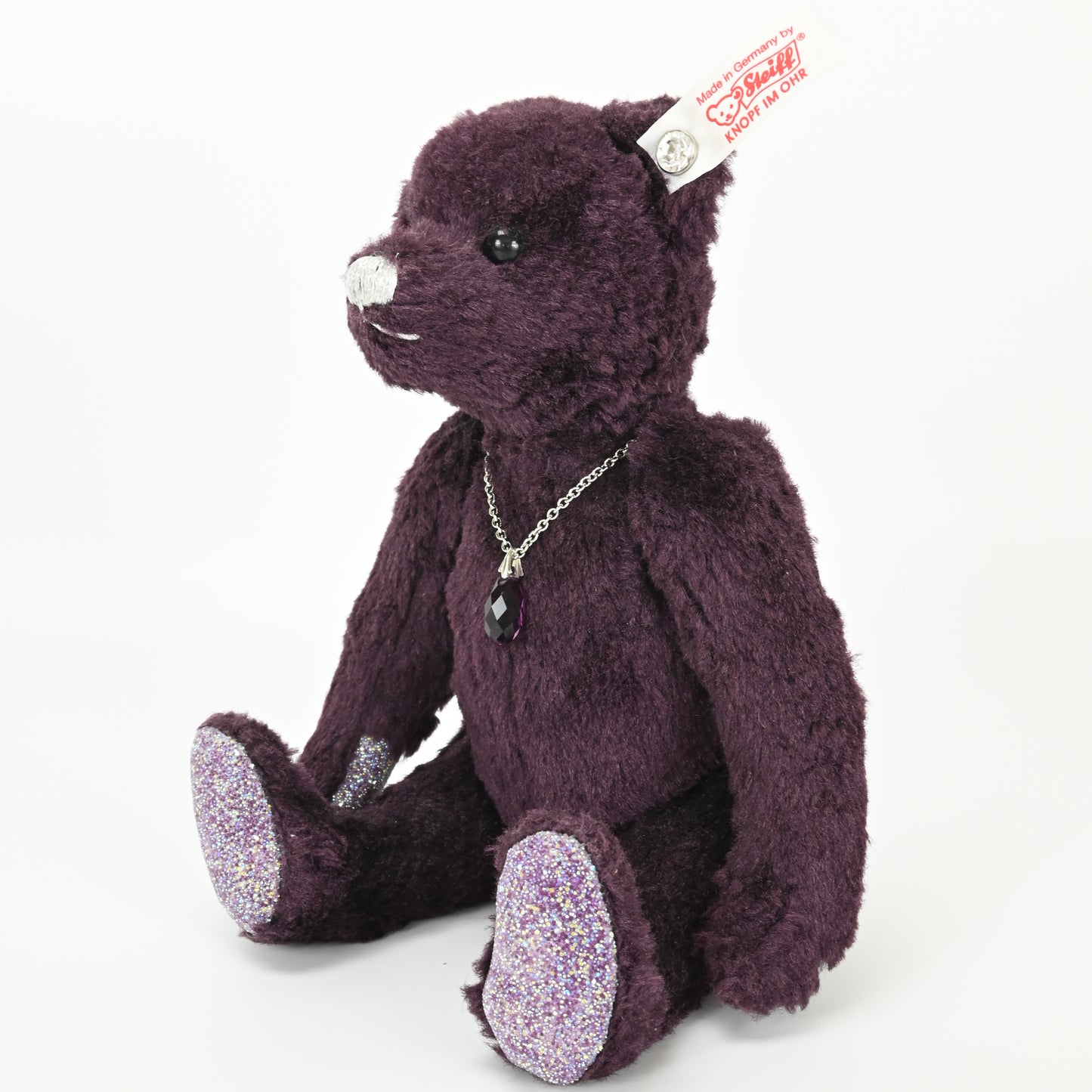 Steiff Limited Edition Amethyst Teddy Bear - 035159 with Box