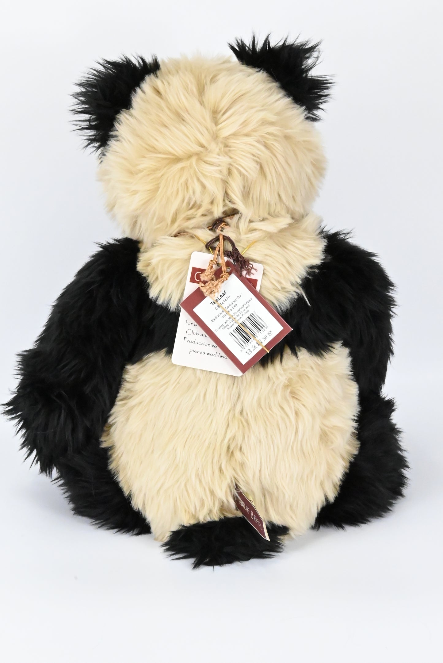 Charlie Bears Tea Leaf 2014 Collector's Club Panda Bear - CB 141479 With Tags