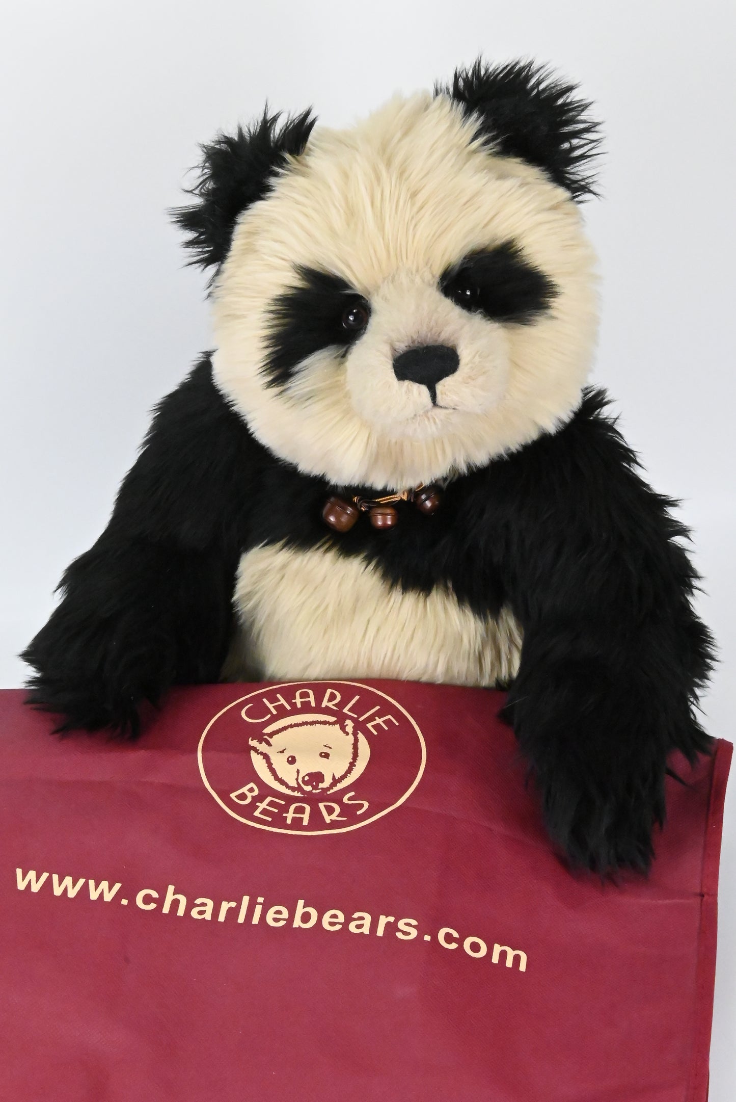 Charlie Bears Tea Leaf 2014 Collector's Club Panda Bear - CB 141479 With Tags