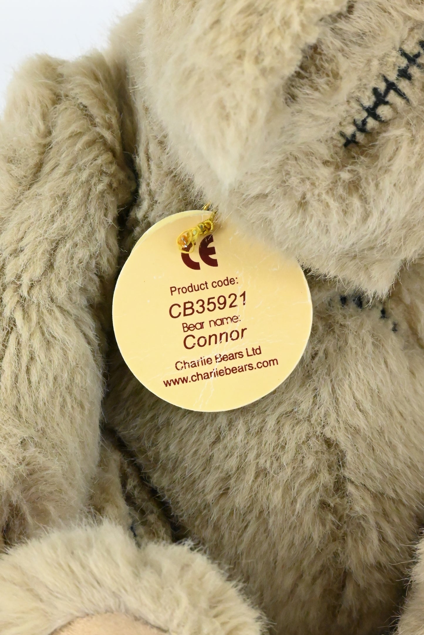 Charlie Bears Connor - CB35921 "1st Year of Production 2006" RARE