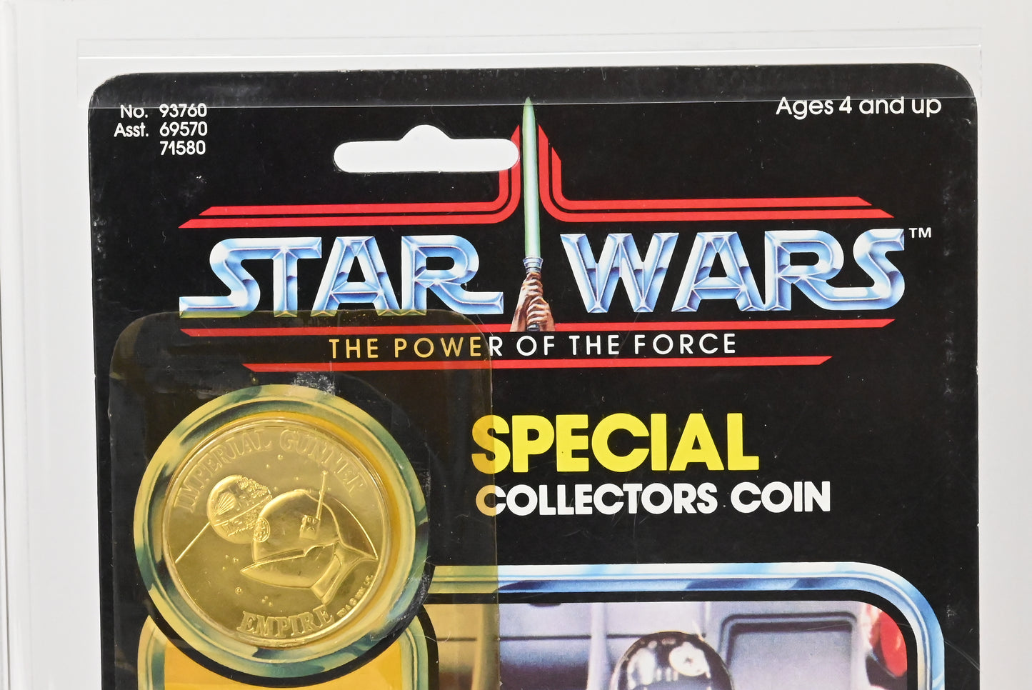 Kenner Star Wars The Power of the Force Imperial Gunner - AFA 85 Grade