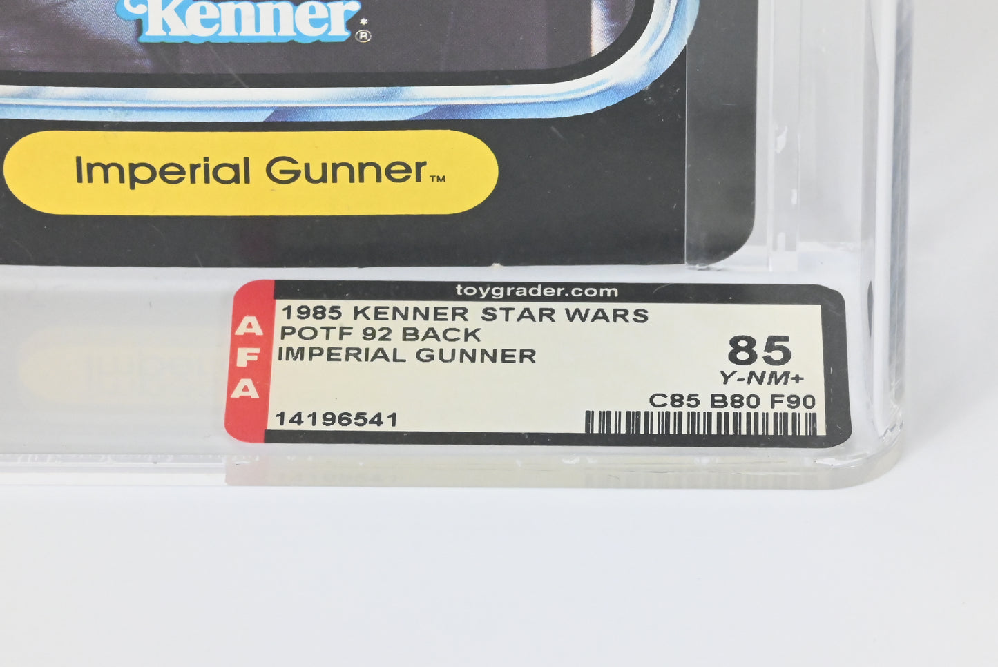 Kenner Star Wars The Power of the Force Imperial Gunner - AFA 85 Grade