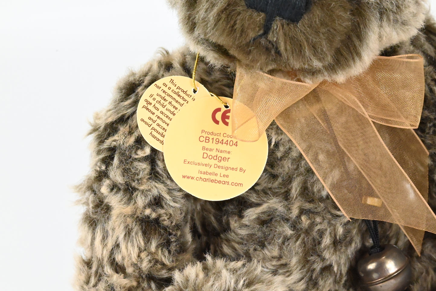 Charlie Bears Dodger - CB194404 With Tags