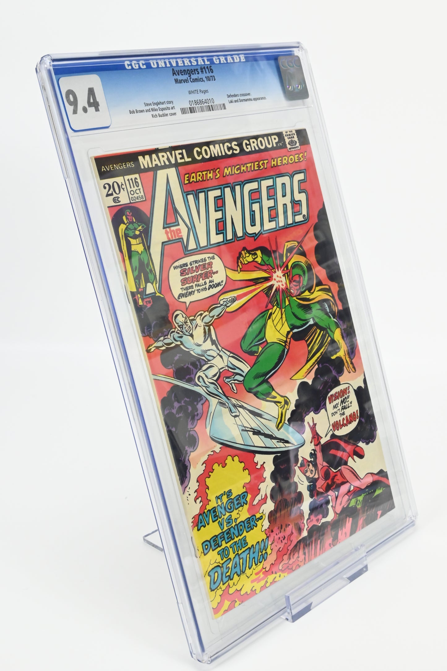 Avenger #116 - CGC 9.4 / 1973