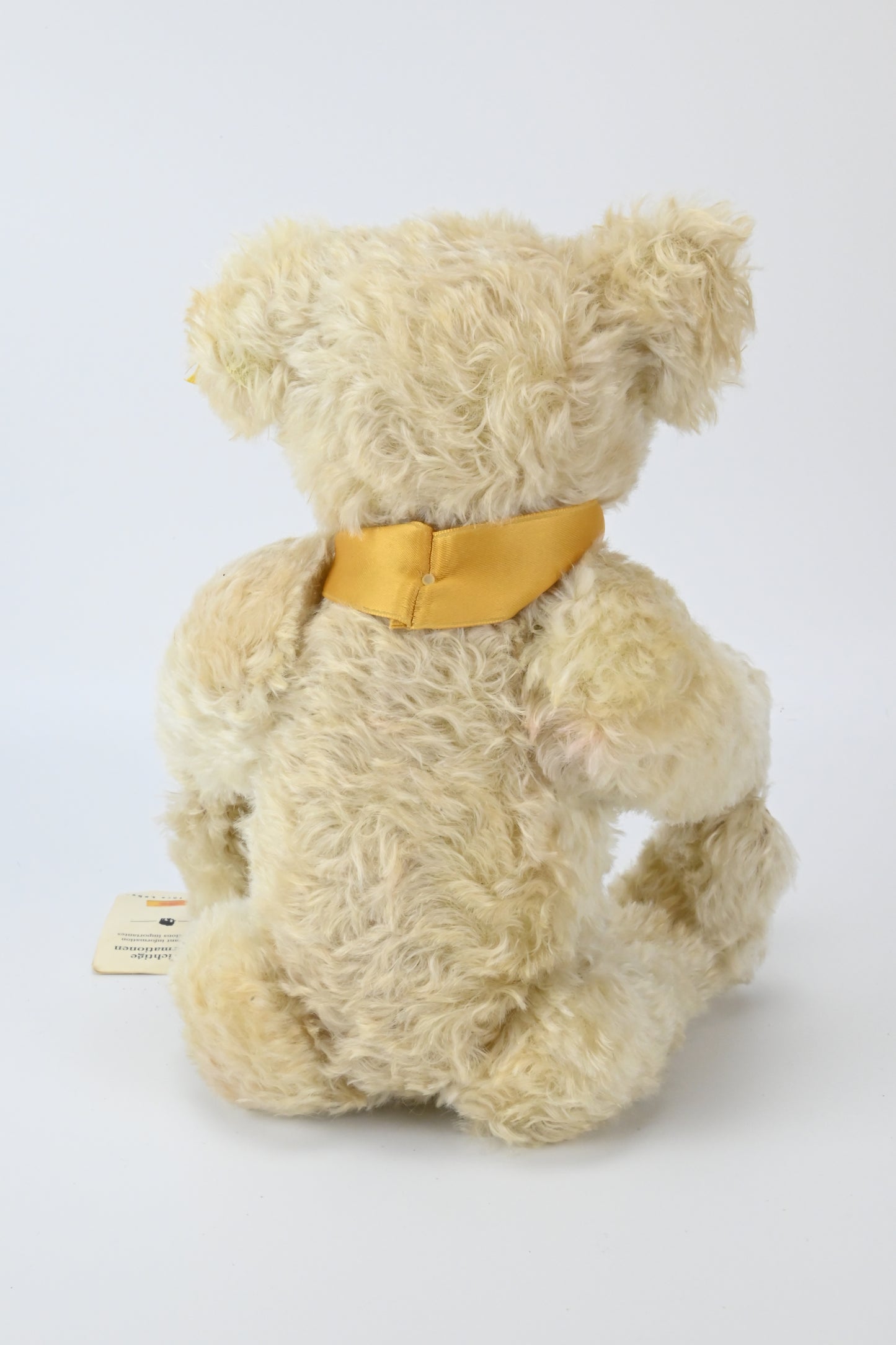 Steiff The Millennium Mohair Teddy Bear No. 654701 with Danbury Mint Medal
