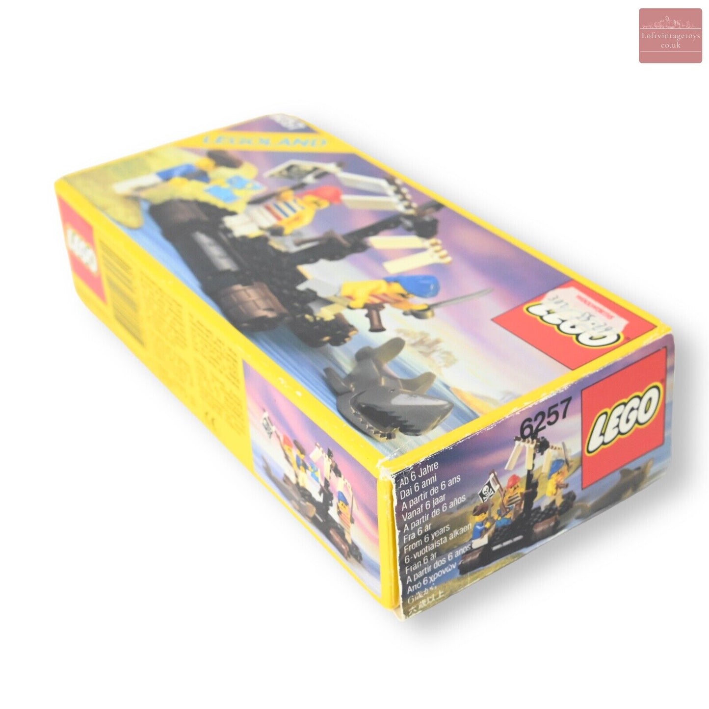Lego Pirates Castaway's Raft - 6257 Complete