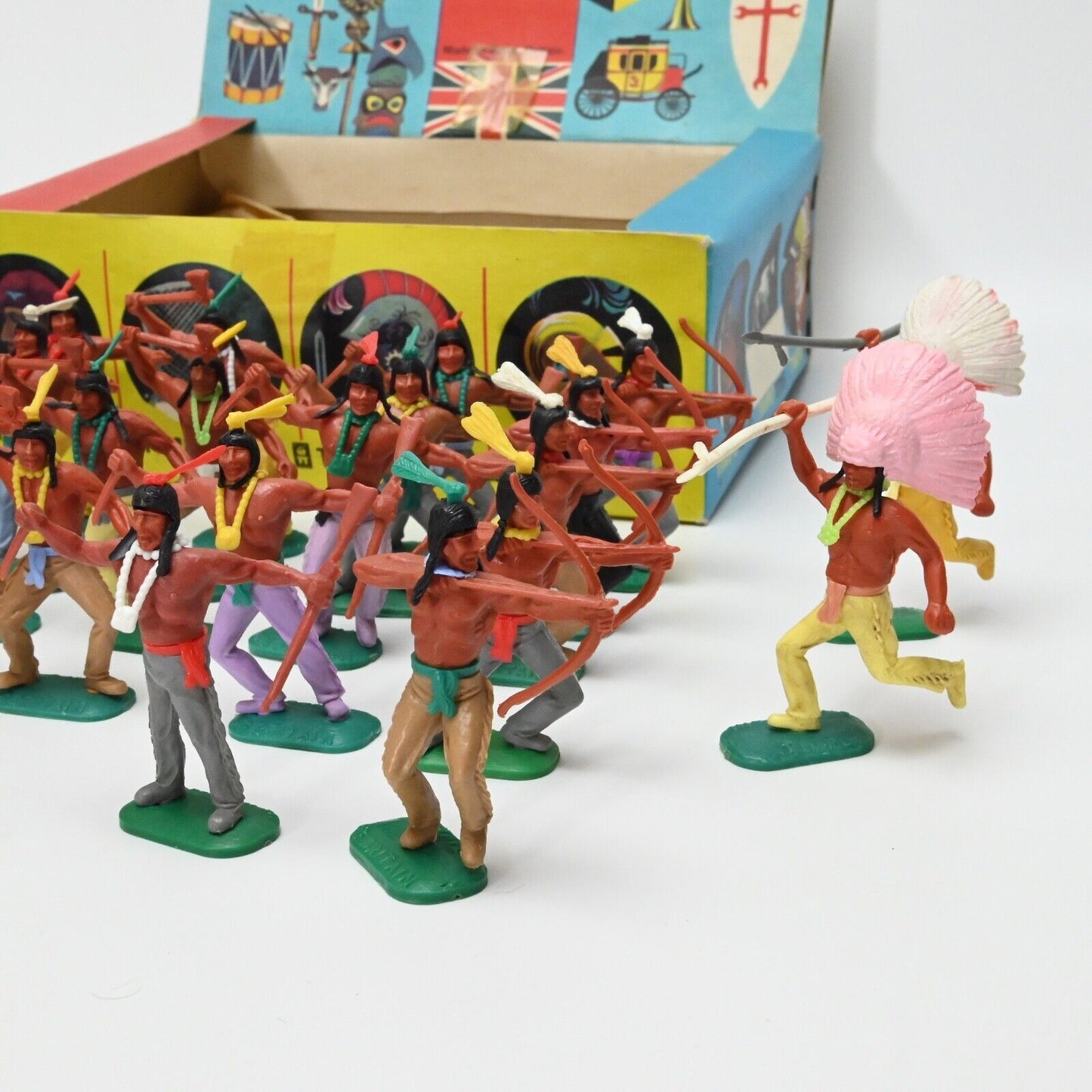 Timpo Indians 2nd Series Counter Trade Box - Series 03