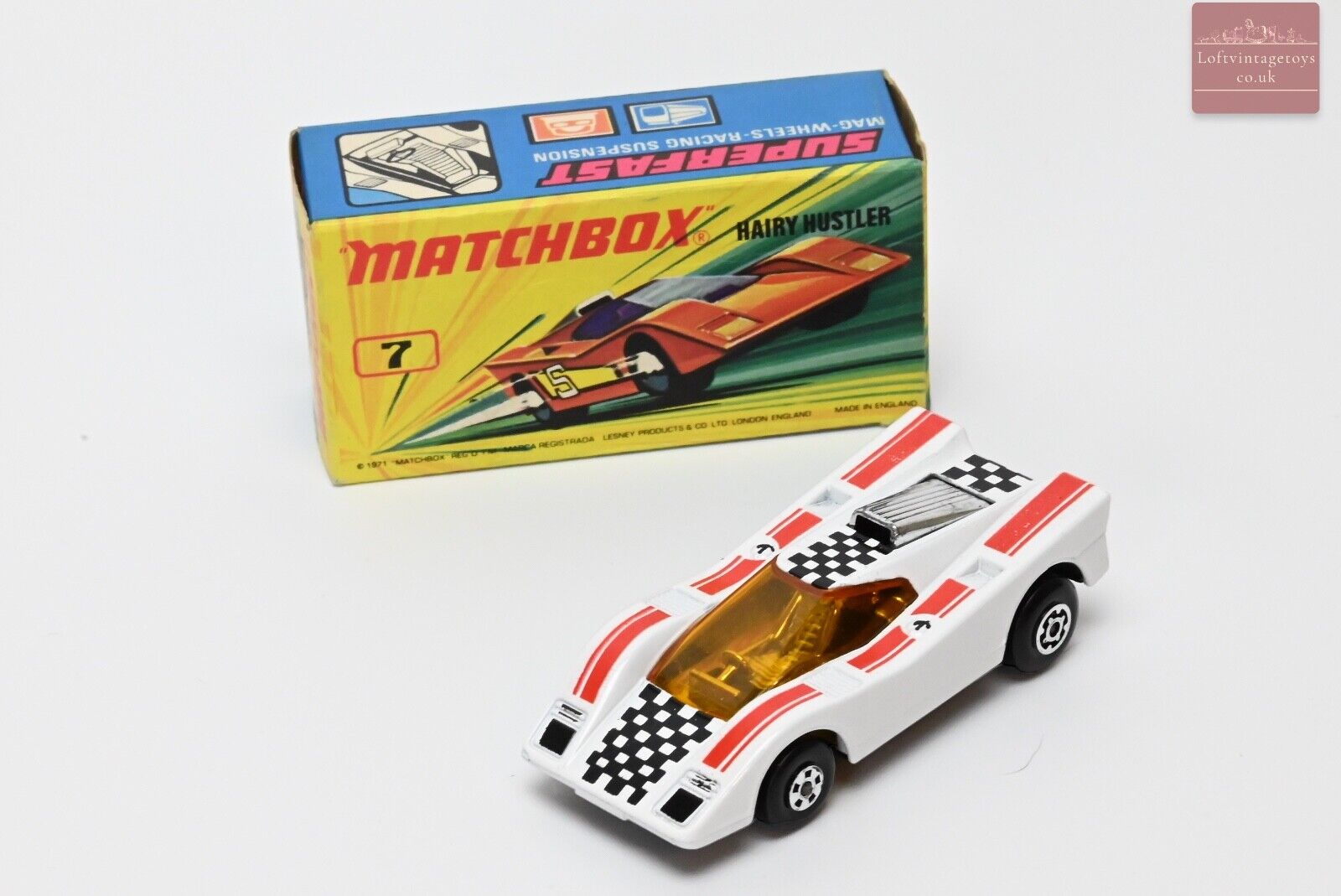 Matchbox Superfast No 7 Hairy Hustler in Original Box – LoftVintageToys