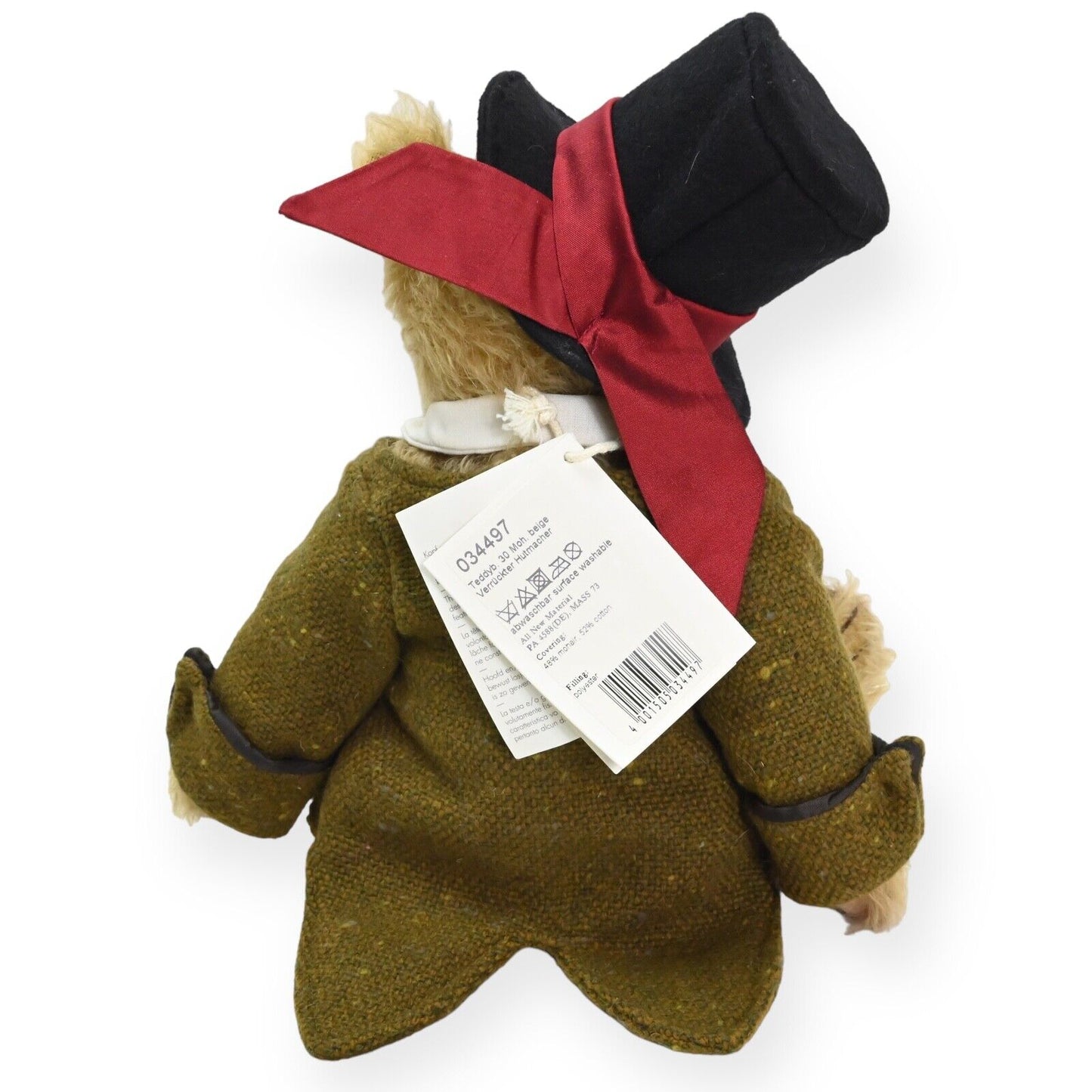 Steiff The Mad Hatter Teddy Bear -- 034497 Limited Edition