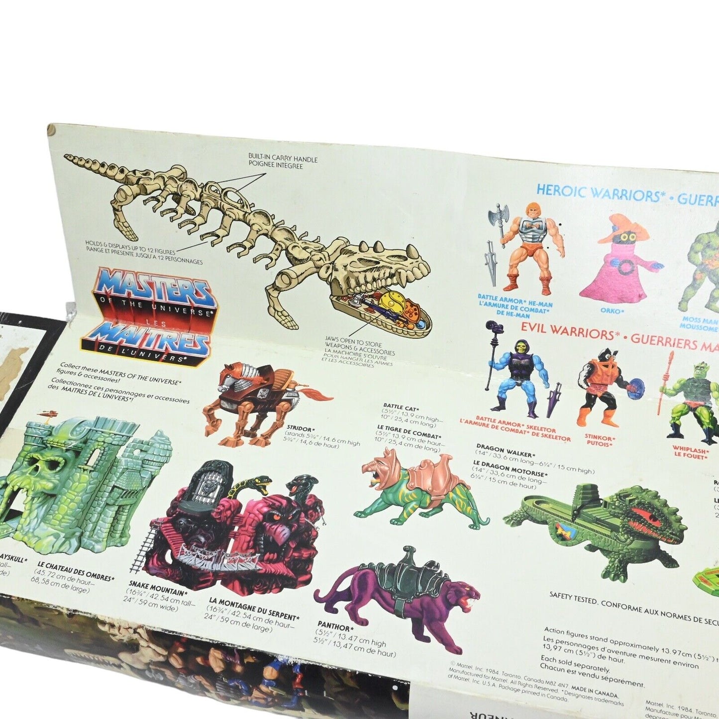 Mattel Masters Of The Universe 1984 'Battle Bones'