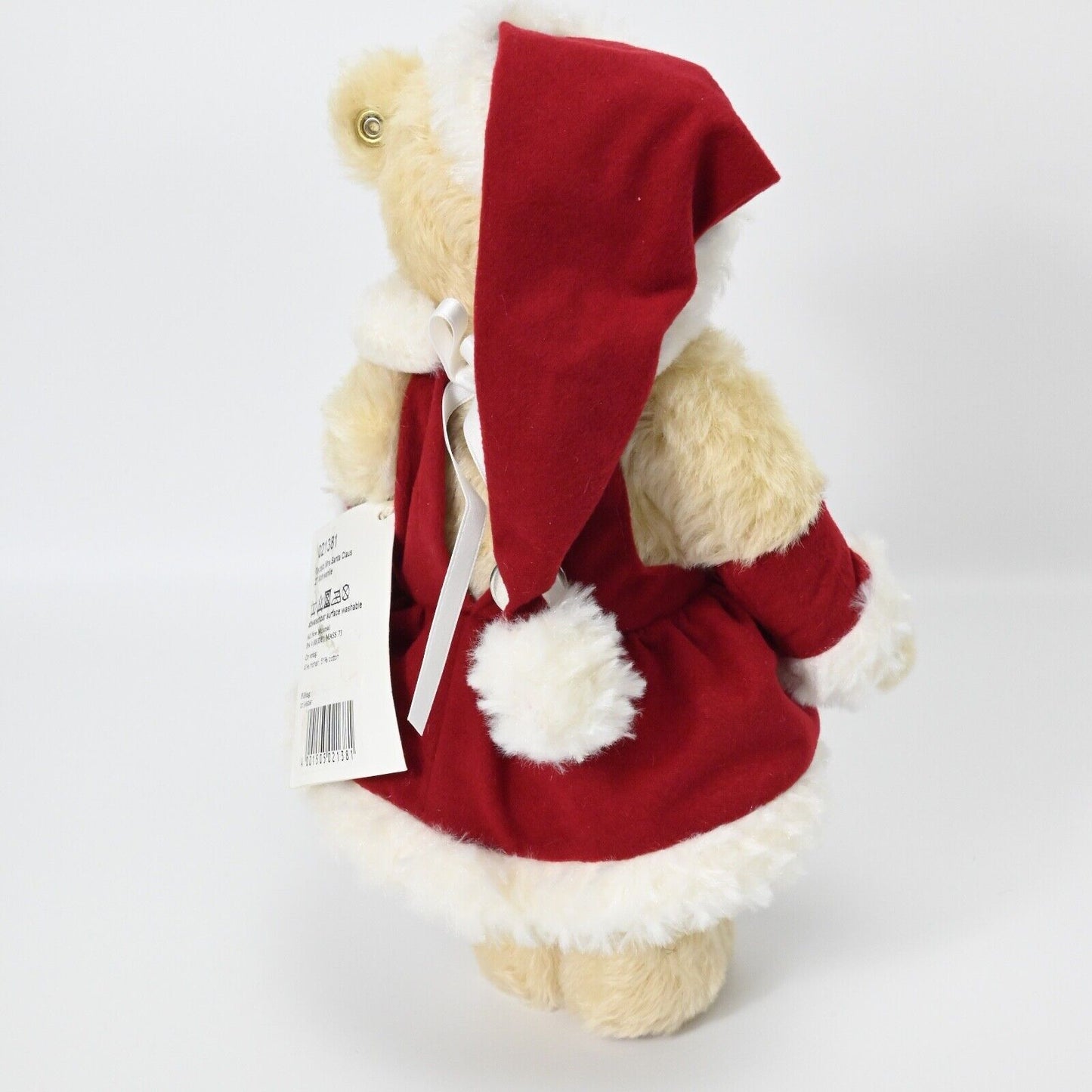 Steiff Mrs Santa Claus Musical Teddy Bear Limited Edition - 021381