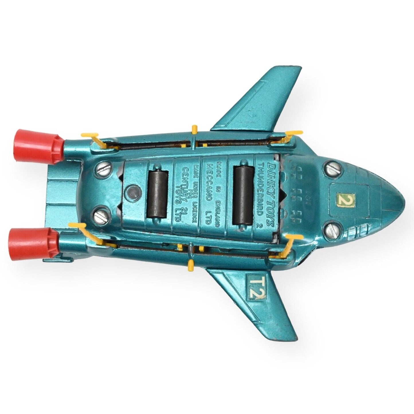 Dinky 101 Gerry Anderson's Thunderbird 2 & 4 - Metallic Aqua