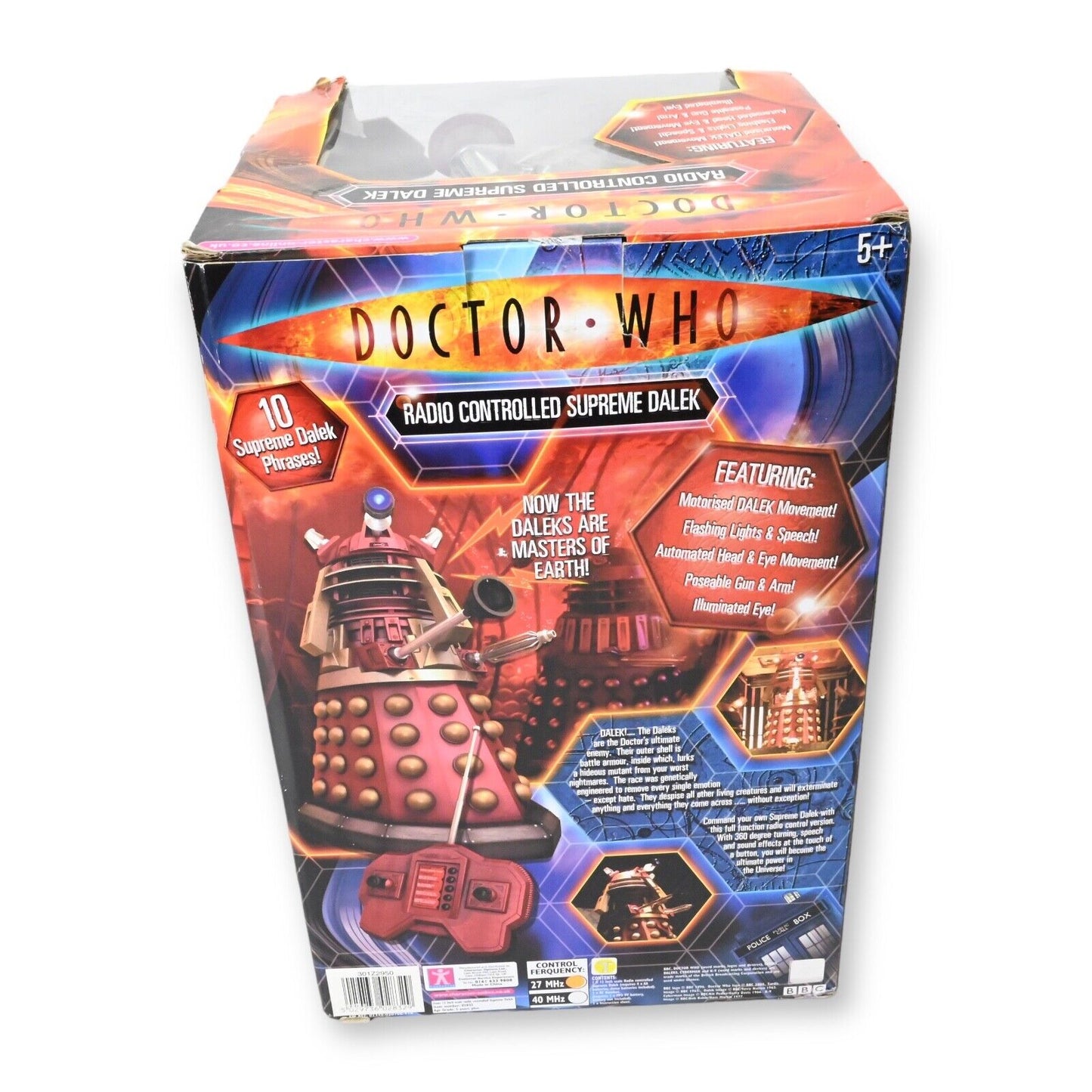 Doctor Who Radio Controlled Supreme Dalek - Red BNIB