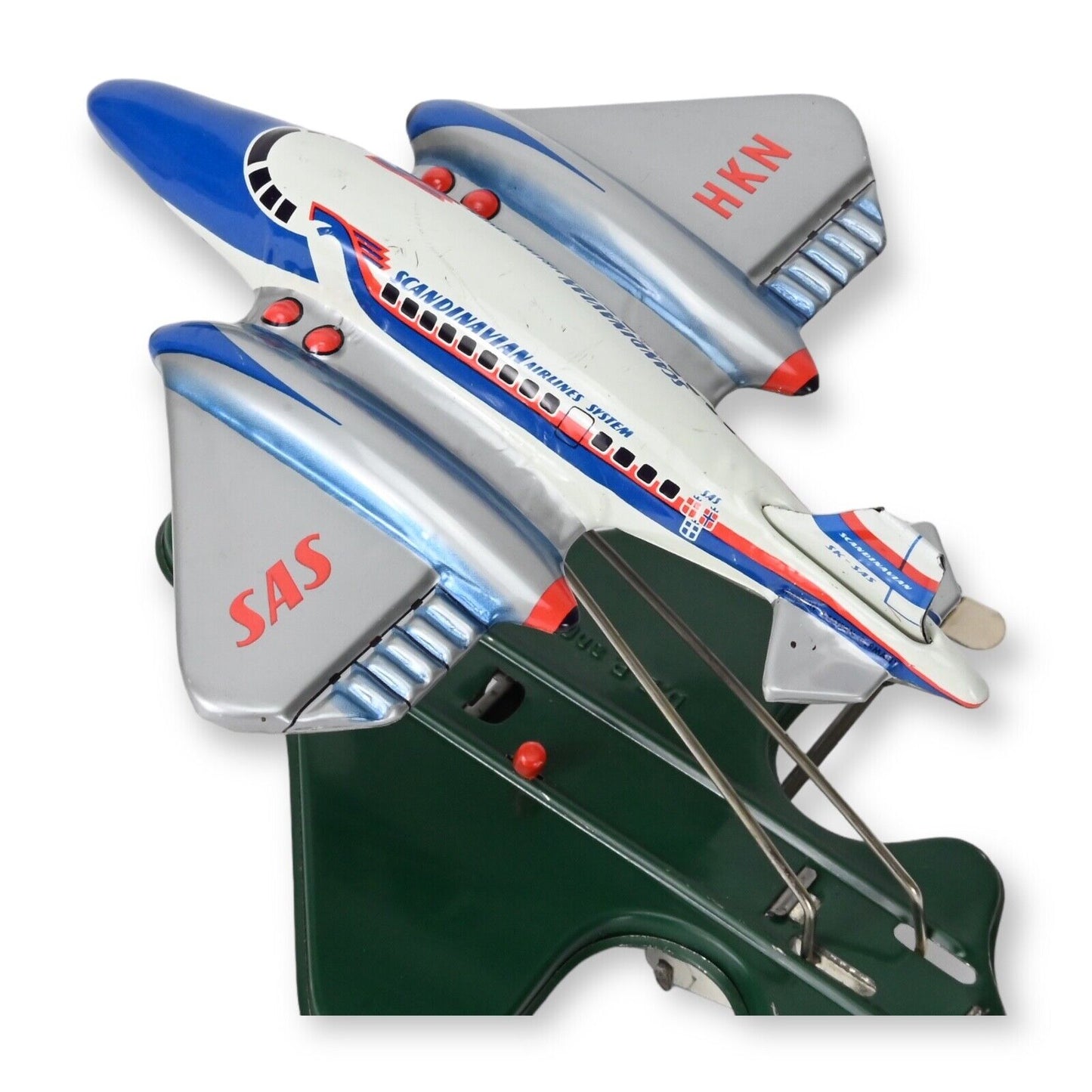 Huki HKN Toys Flying Hops Jet No.10/5 Tinplate
