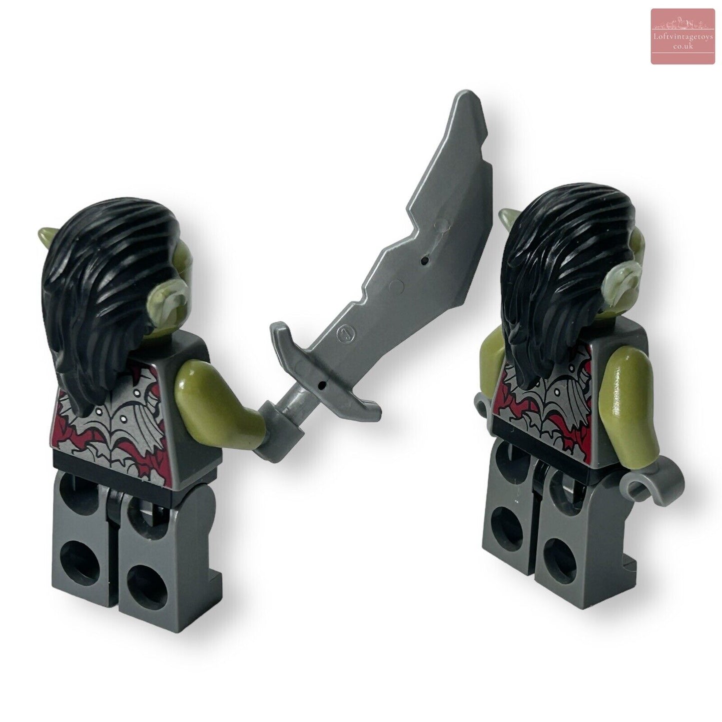 Lego Lord Of The Rings Mini Figure Moria Orc * 2 - Lor011