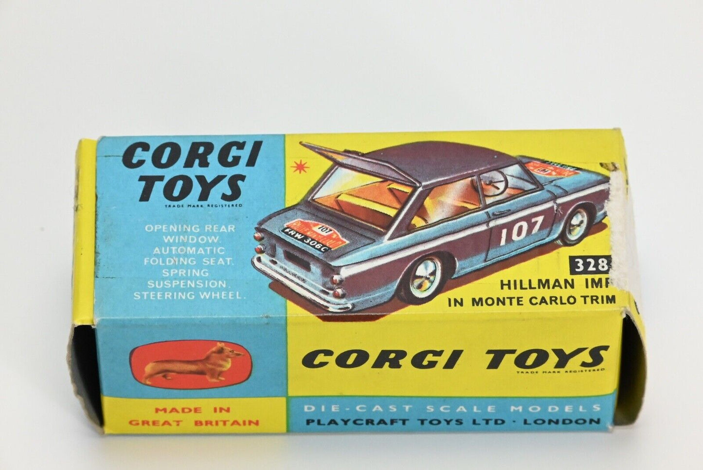 Corgi Toys 328 Hillman Rallye Monte-Carlo