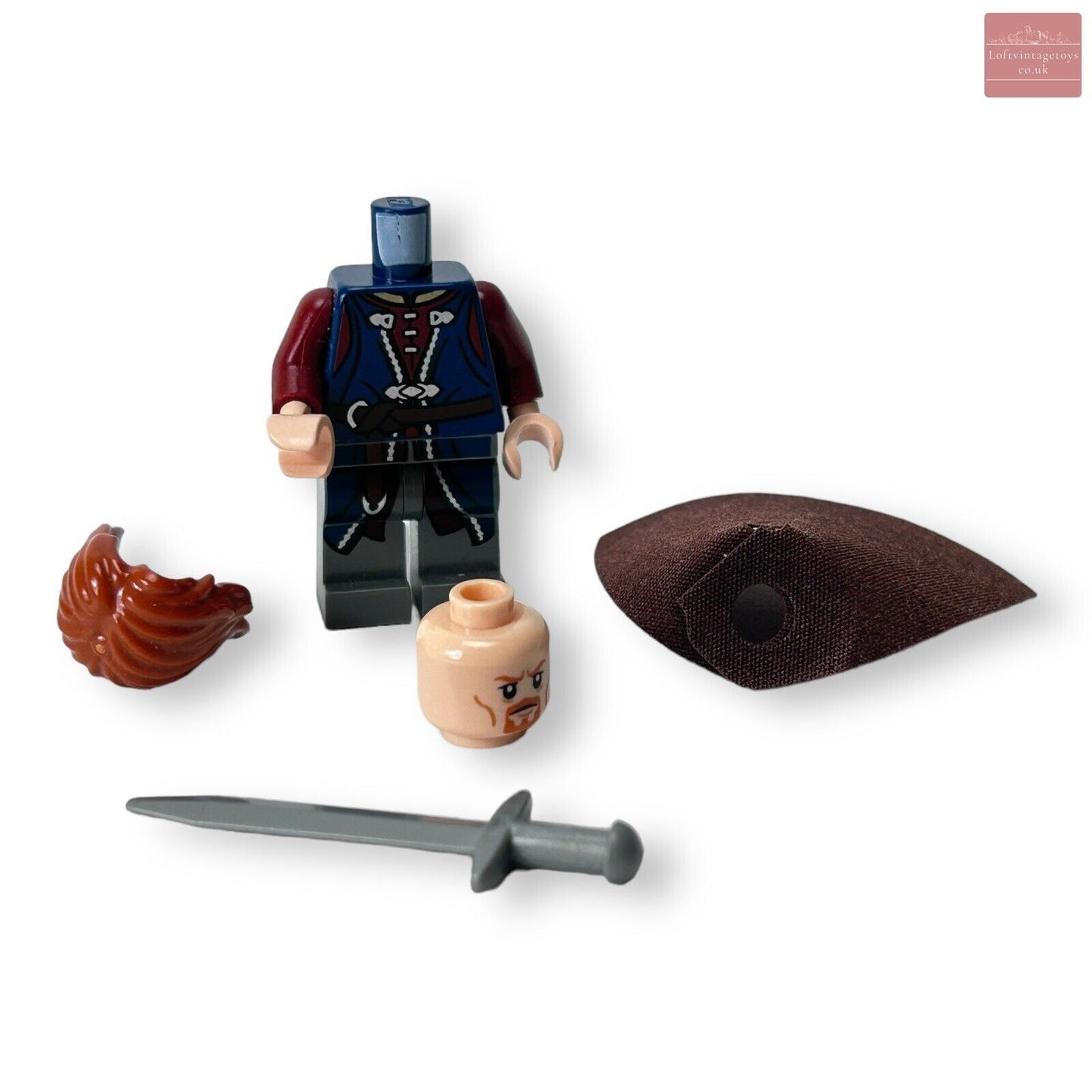 Lego Boromir Minifigure The Lord Of The Rings - Lor014