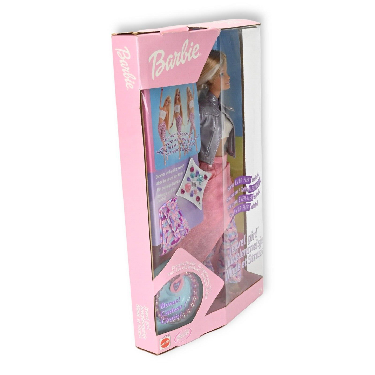 Mattel 2000 Jewel Girl Barbie Doll in Original Box # 28667