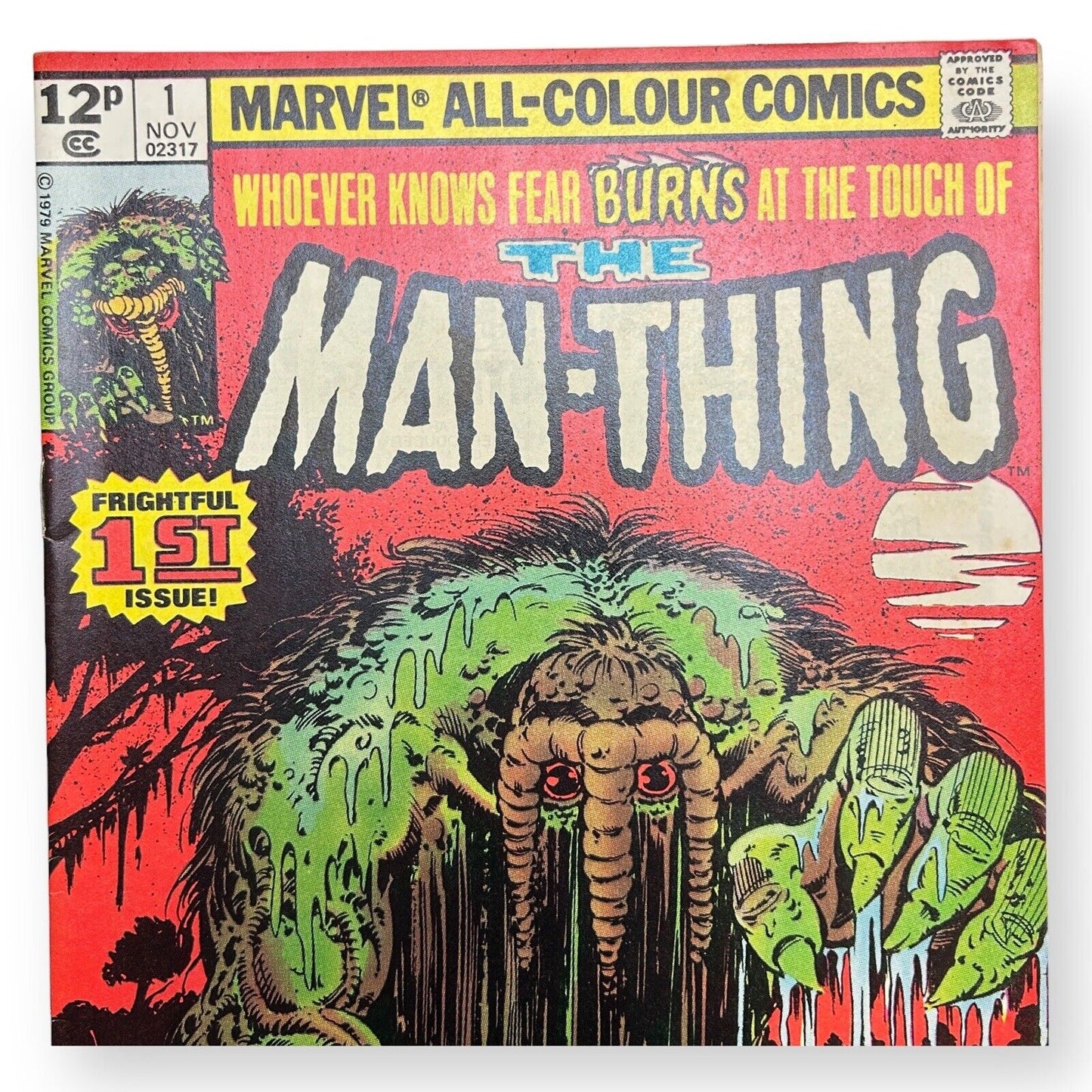 Man-Thing #1 Marvel 1979 - 12p ( 6.0 - 7.5 Grade)