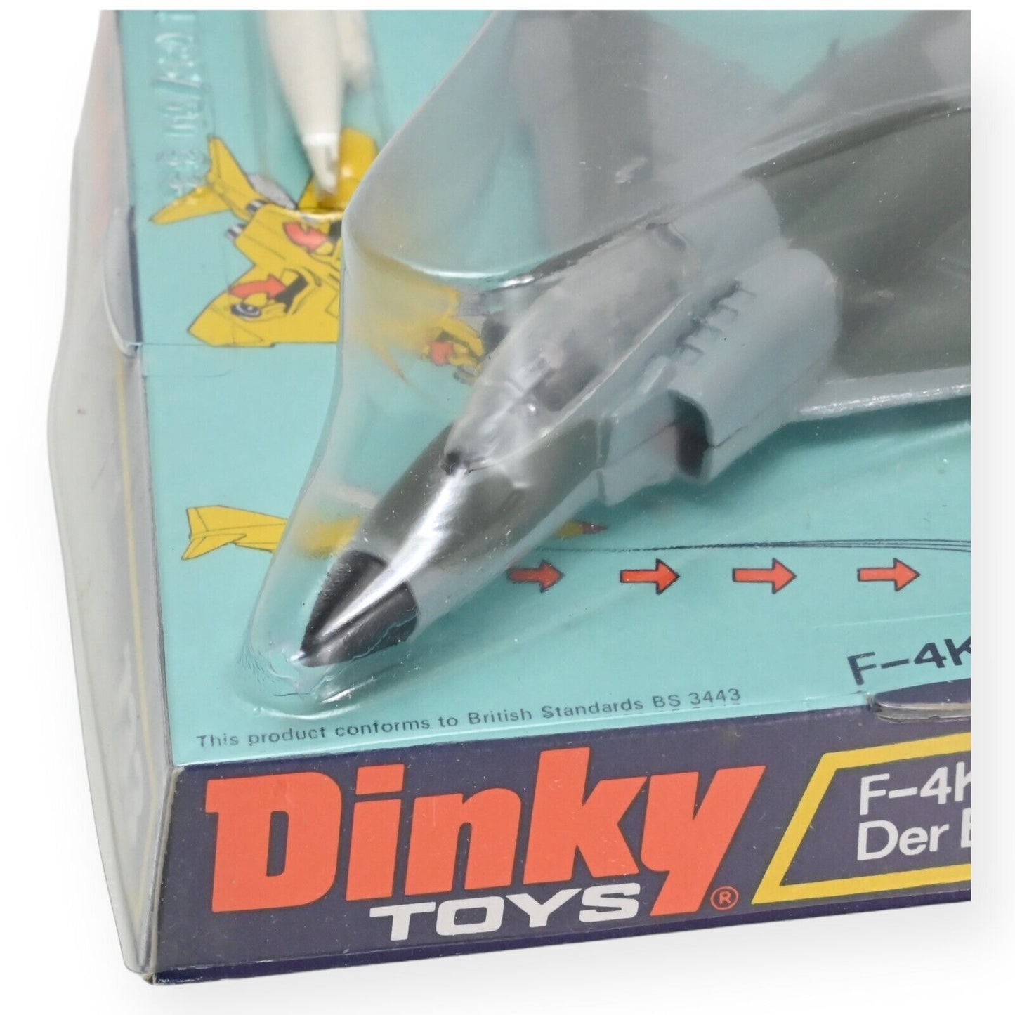 Dinky 733 F-4K Phantom II Aircraft / Der Bundesluftwaffe - NR Mint - Mint