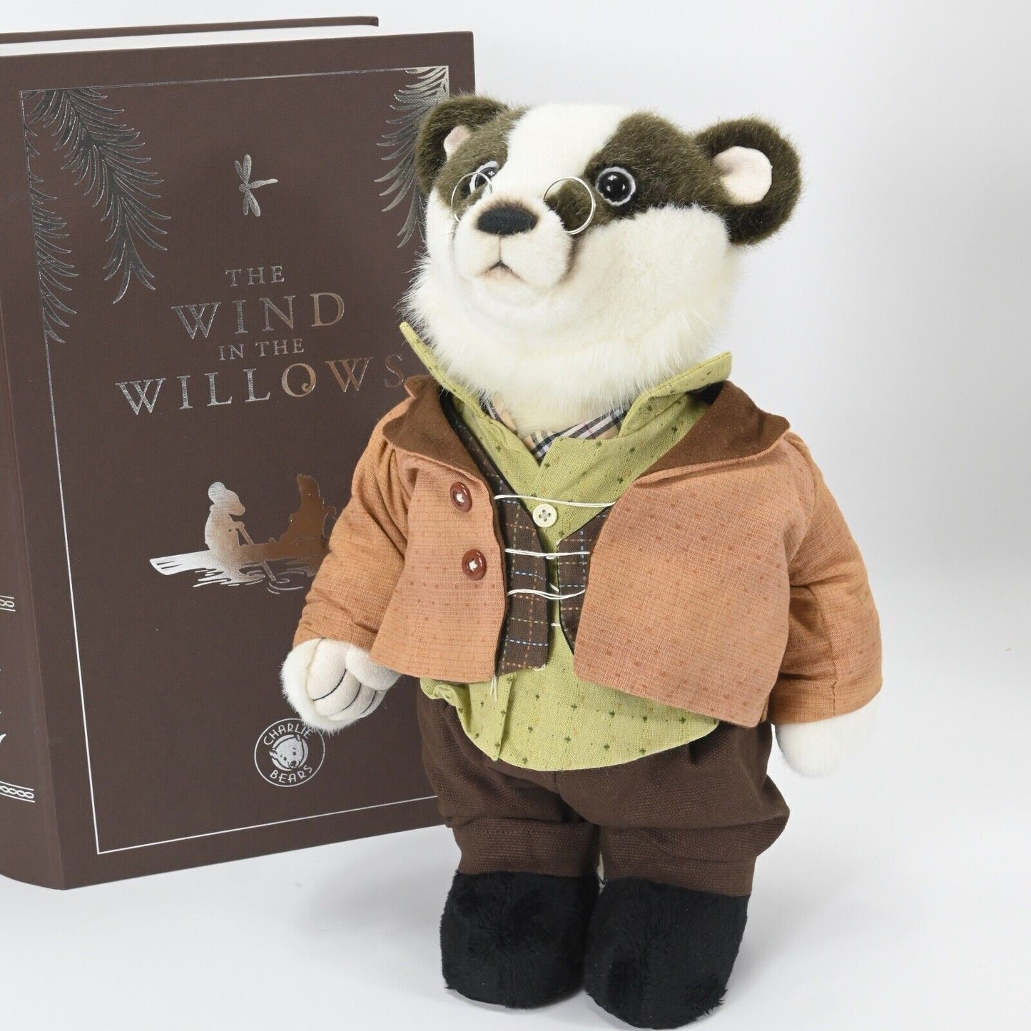 Charlie Bears The Wind in the Willows Badger - Rare Number 1 of 500