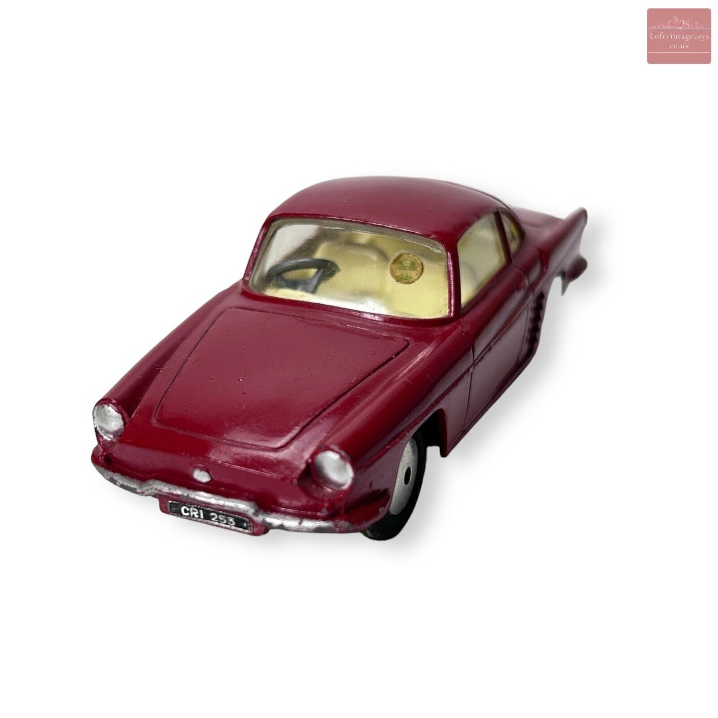 Corgi 222 Renault Floride Dark Red In Original Box