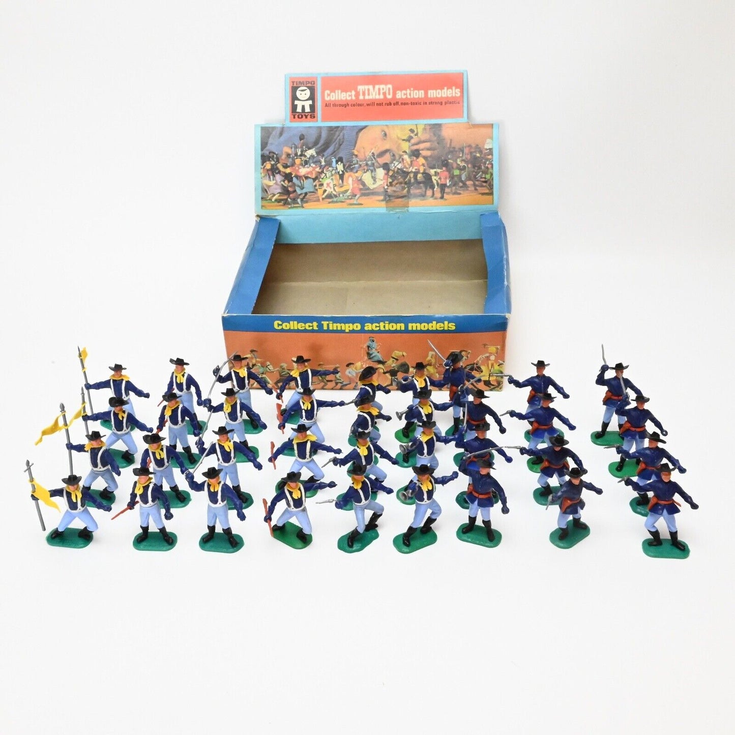 Timpo Counter Trade Box Series 5 - 7th Cavalry