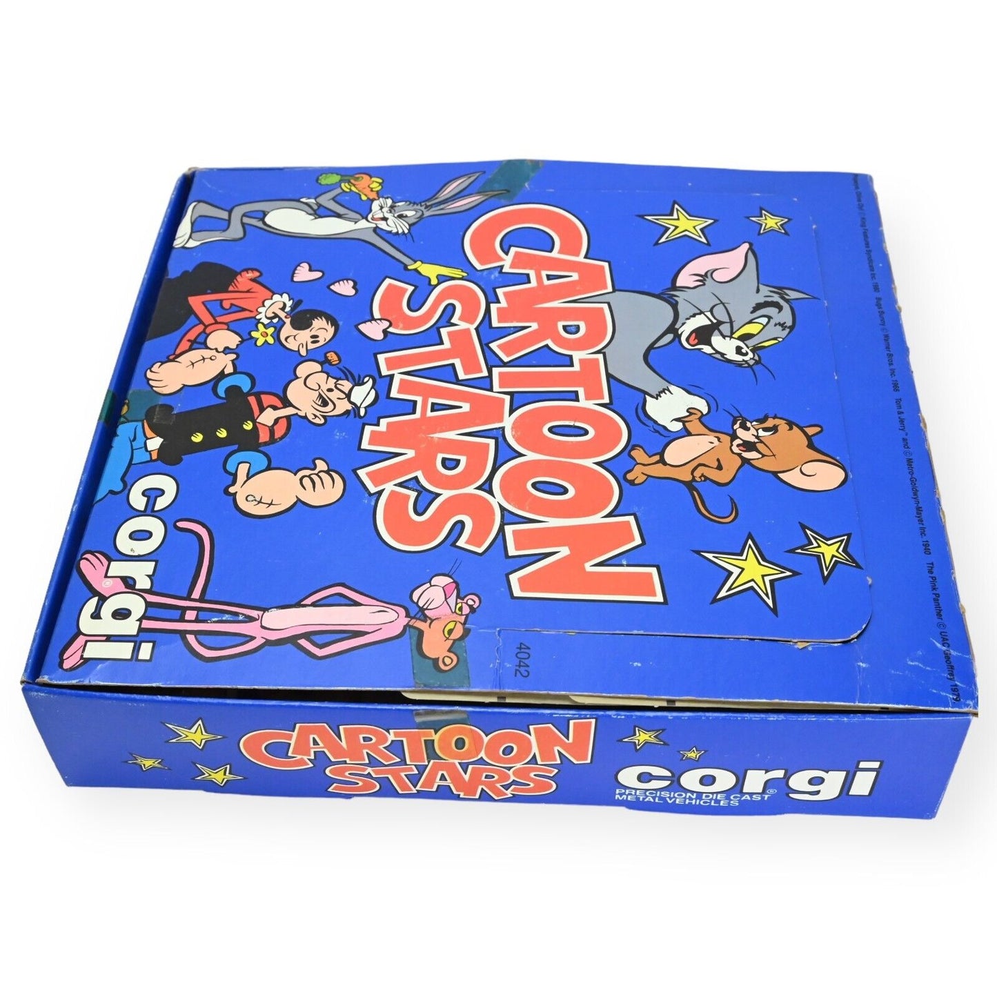Corgi USA issue Cartoon Stars Shop Counter Display Trade Box * 38 items inside