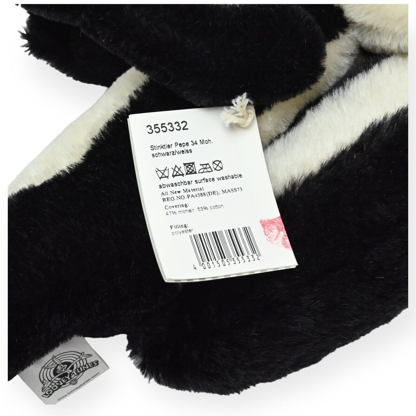 Steiff Looney Tunes Pepe Le Pew - Limited Edition 355332