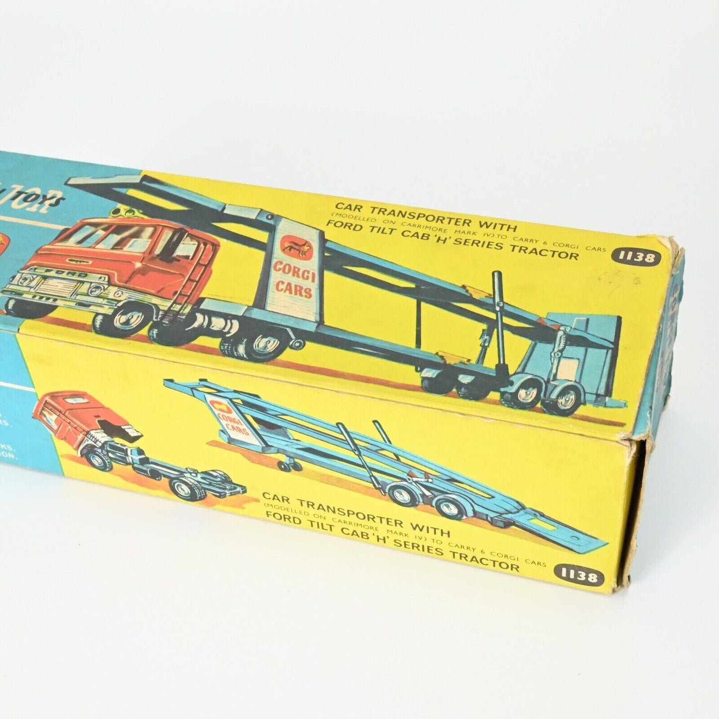 Corgi 1138 Car Transporter With Ford Tilt Cab