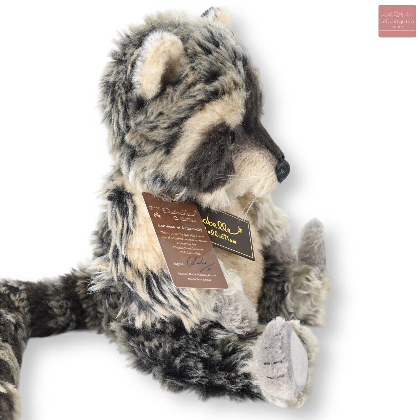 Charlie Bears Treetop Racoon - SJ 5380