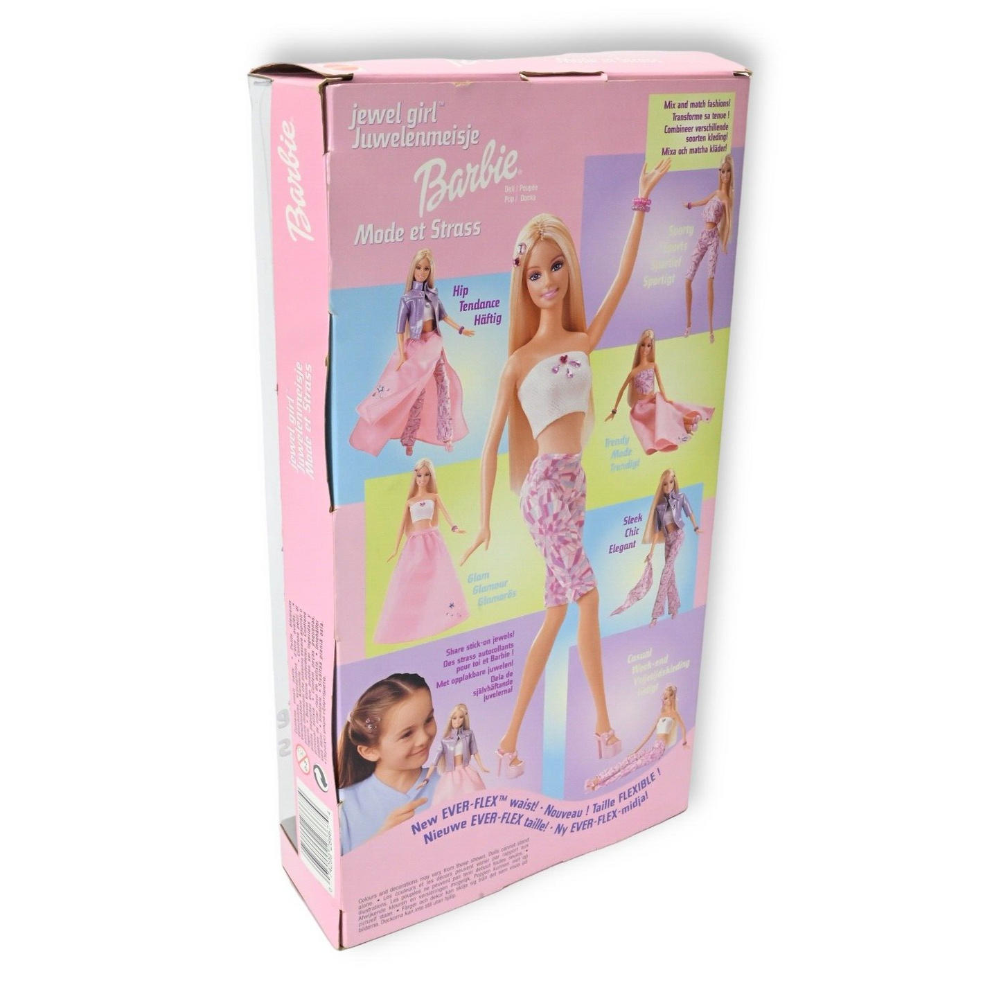 Mattel 2000 Jewel Girl Barbie Doll in Original Box # 28667