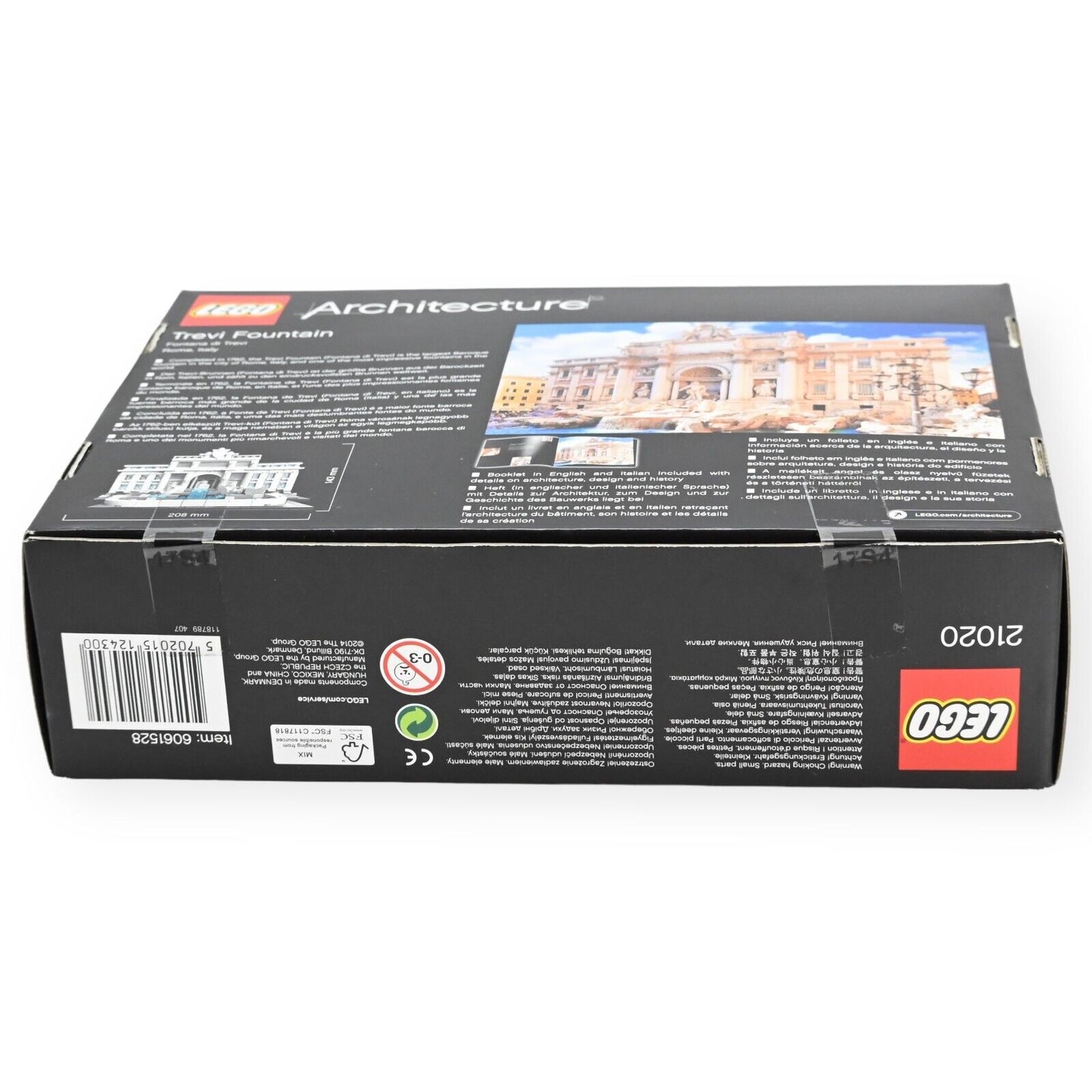 Lego Architecture 21020 Trevi-Brunnen – Rom, Italien / Neu & Versiegelt