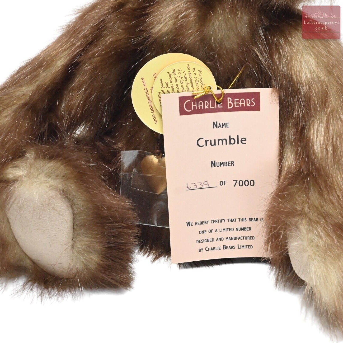Charlie Bears Crumble - CB 194403B