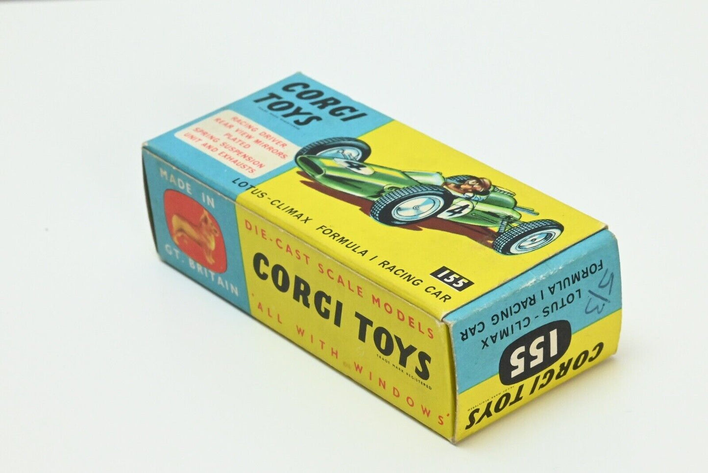 Corgi 155 Lotus Climax Formula 1 Racing Car - Original